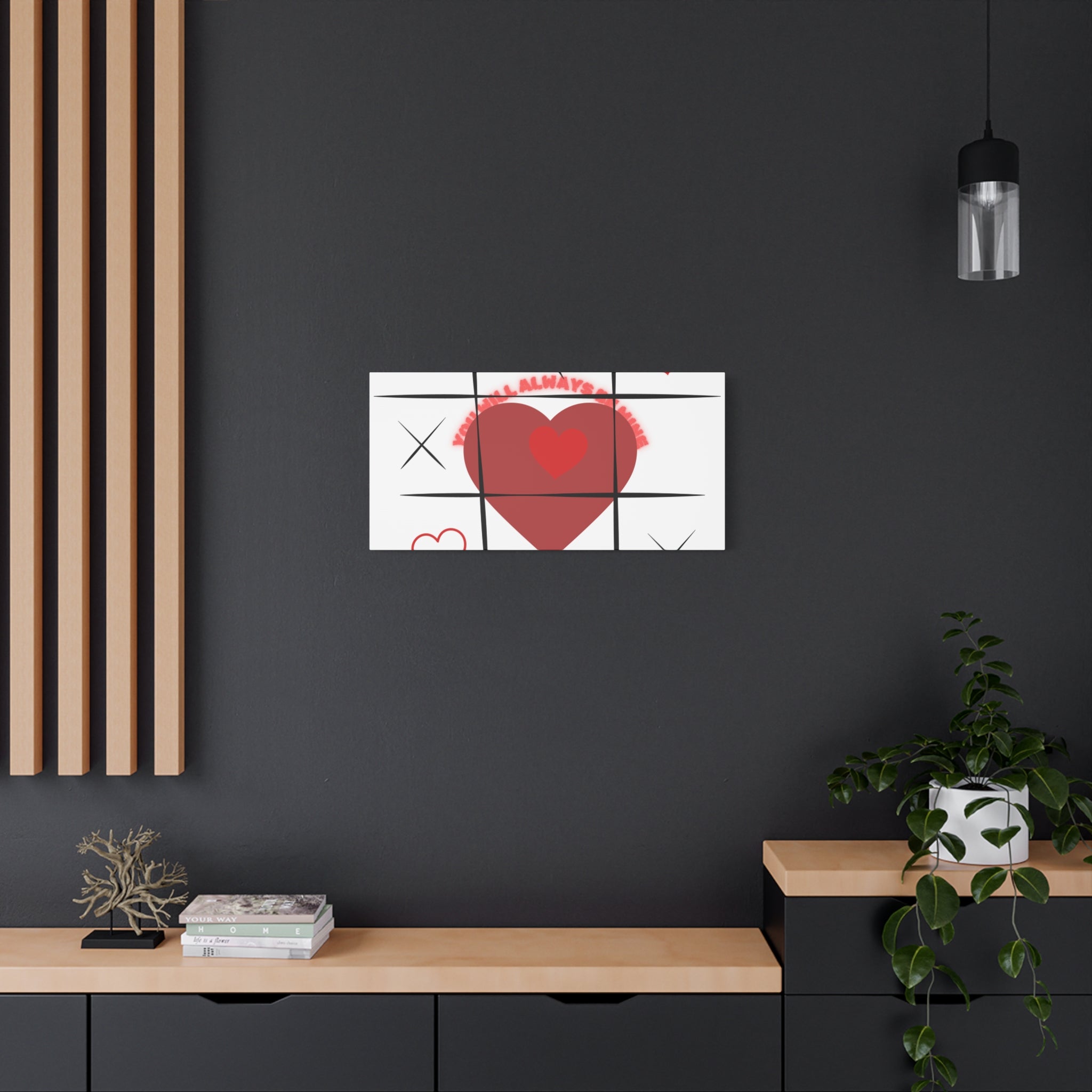 "You Will Always Be Mine" Matte Canvas Print – Sweet Love Wall Art