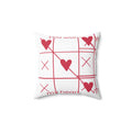 "You Won My Heart" Square Pillow – Sweet Love Accent