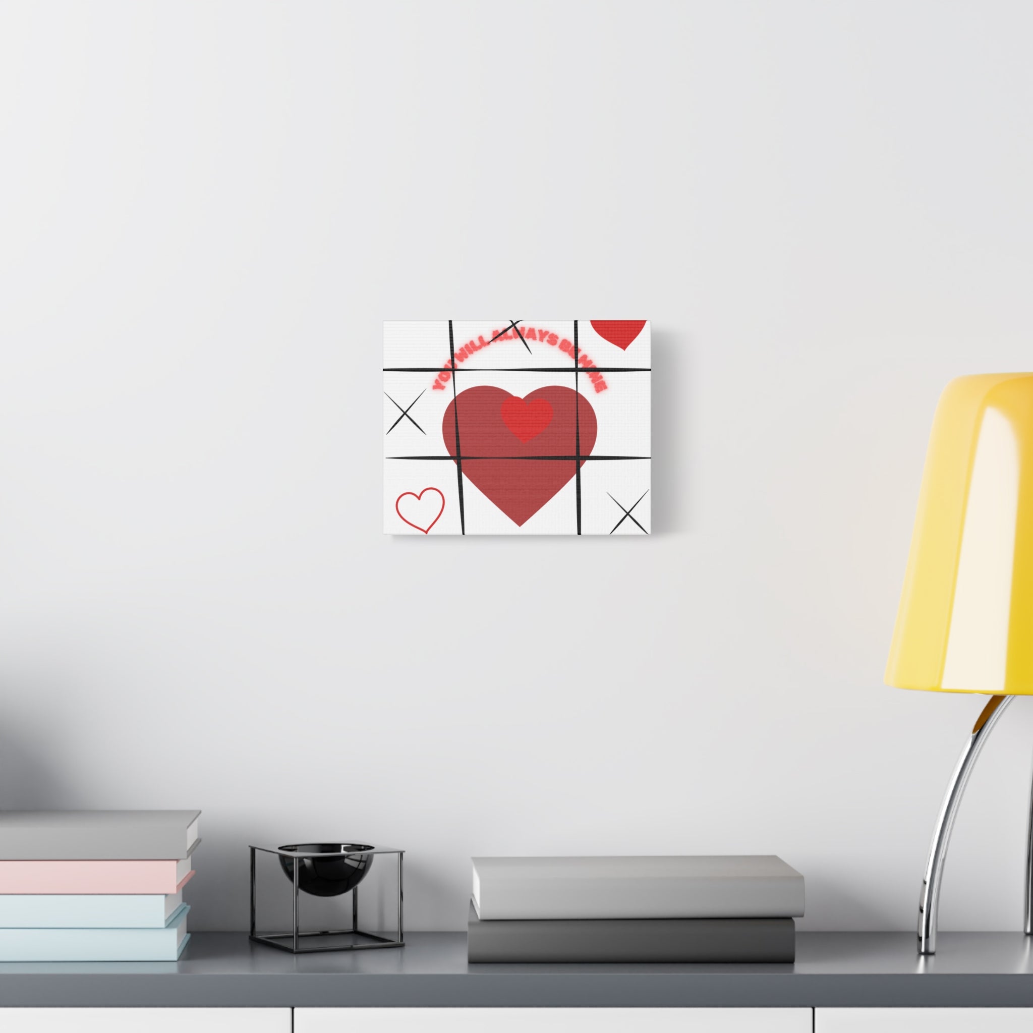 "You Will Always Be Mine" Matte Canvas Print – Sweet Love Wall Art