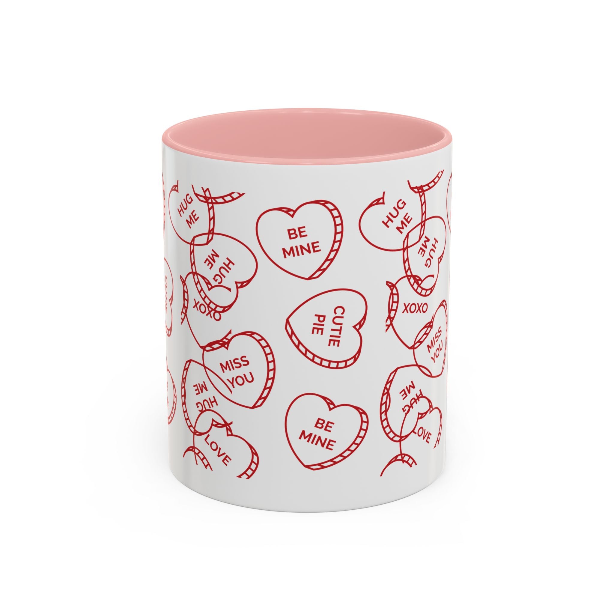 Cute Heart Message Mug – Sweet Love Coffee Cup, Adorable Gift for Loved Ones