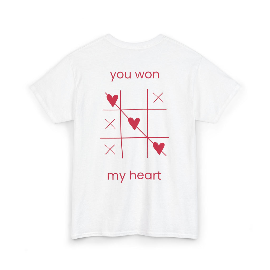 "Only Have Eyes For You" Romantic Heart Graphic T-Shirt – Cute Love Tee for Couples, Valentine Gift, Everyday Romantic Shirt