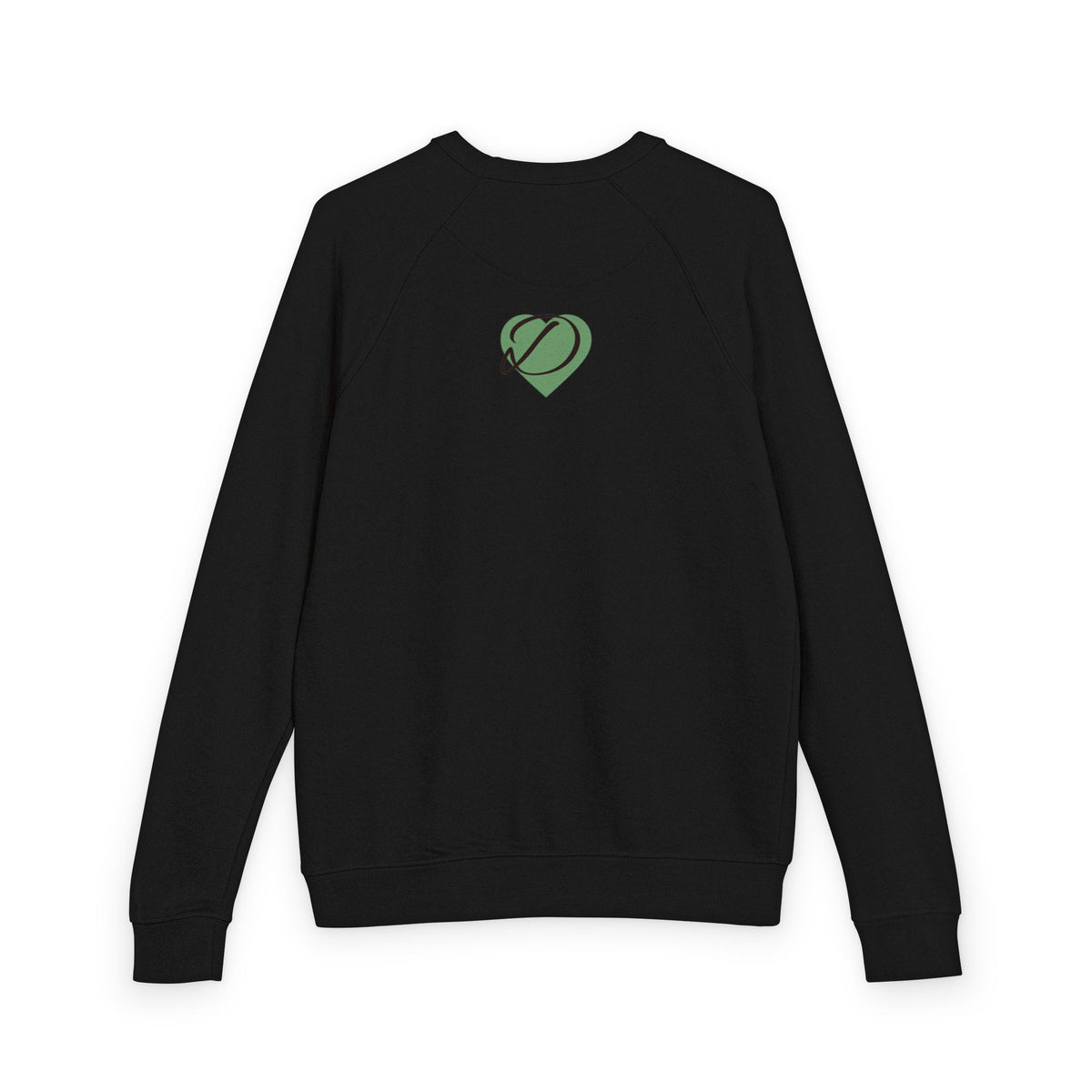 "Vivid Harmony" Unisex French Terry Crewneck – Bright Artistic Design, Colorful Graphic Sweatshirt, Wearable Art
