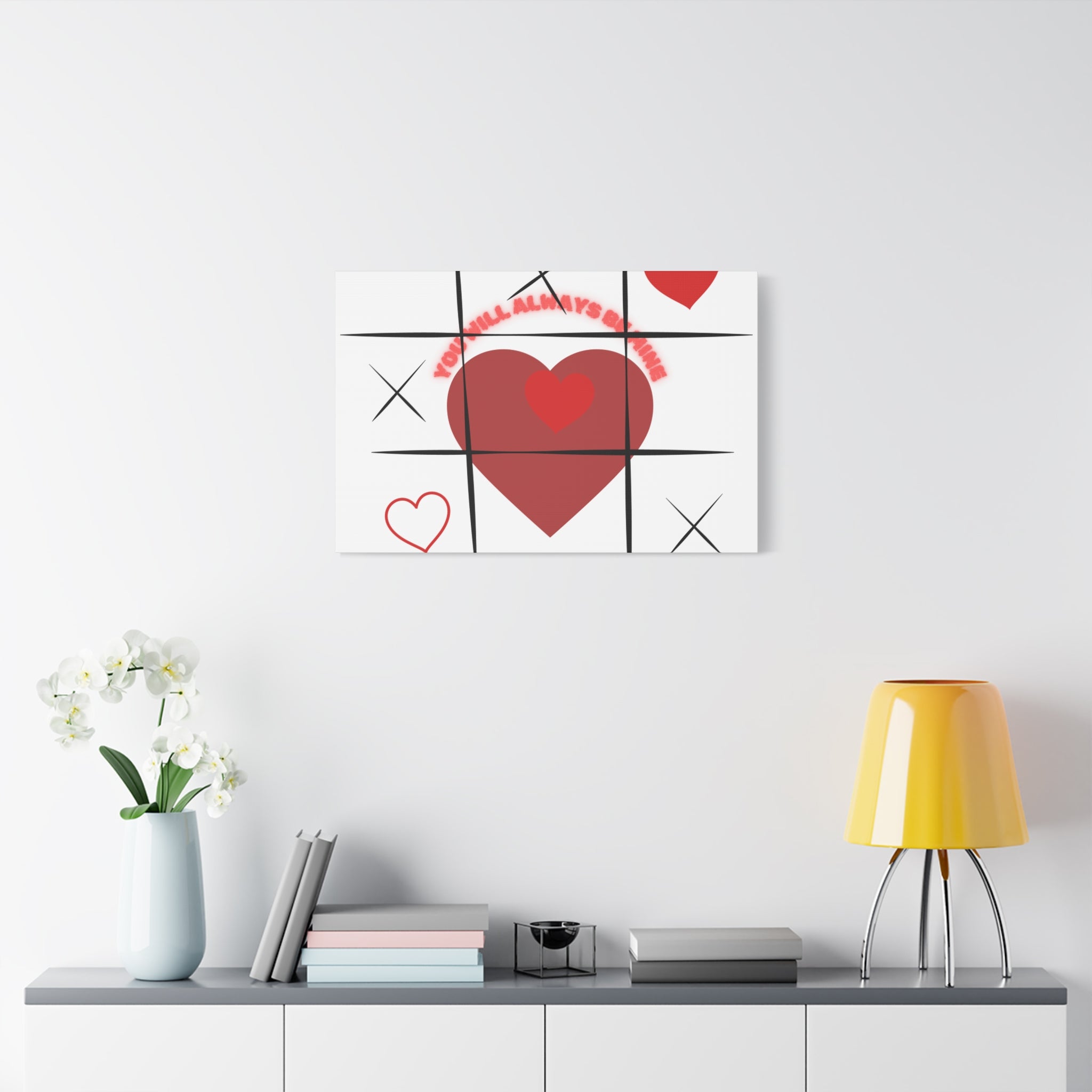 "You Will Always Be Mine" Matte Canvas Print – Sweet Love Wall Art