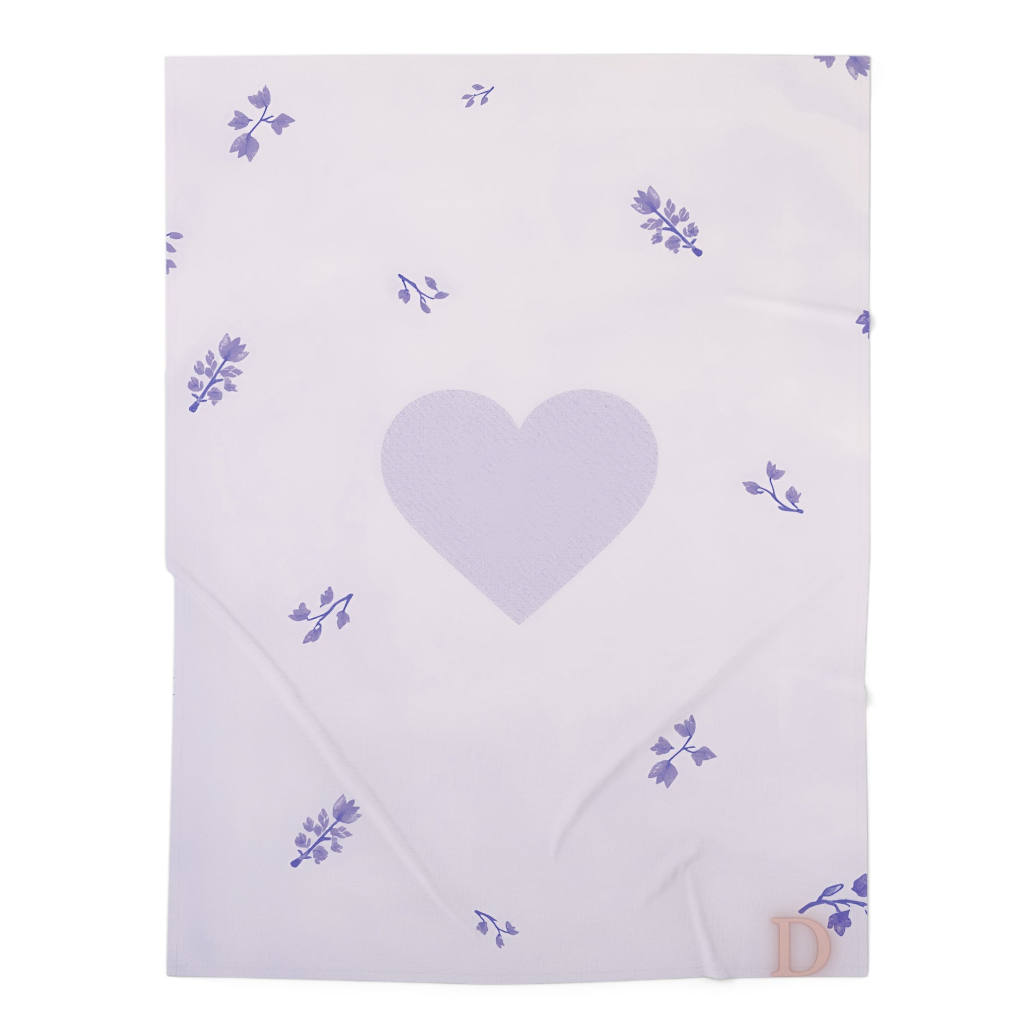 "Love & Lilies" Baby Swaddle Blanket – Cozy & Charming for Little Ones