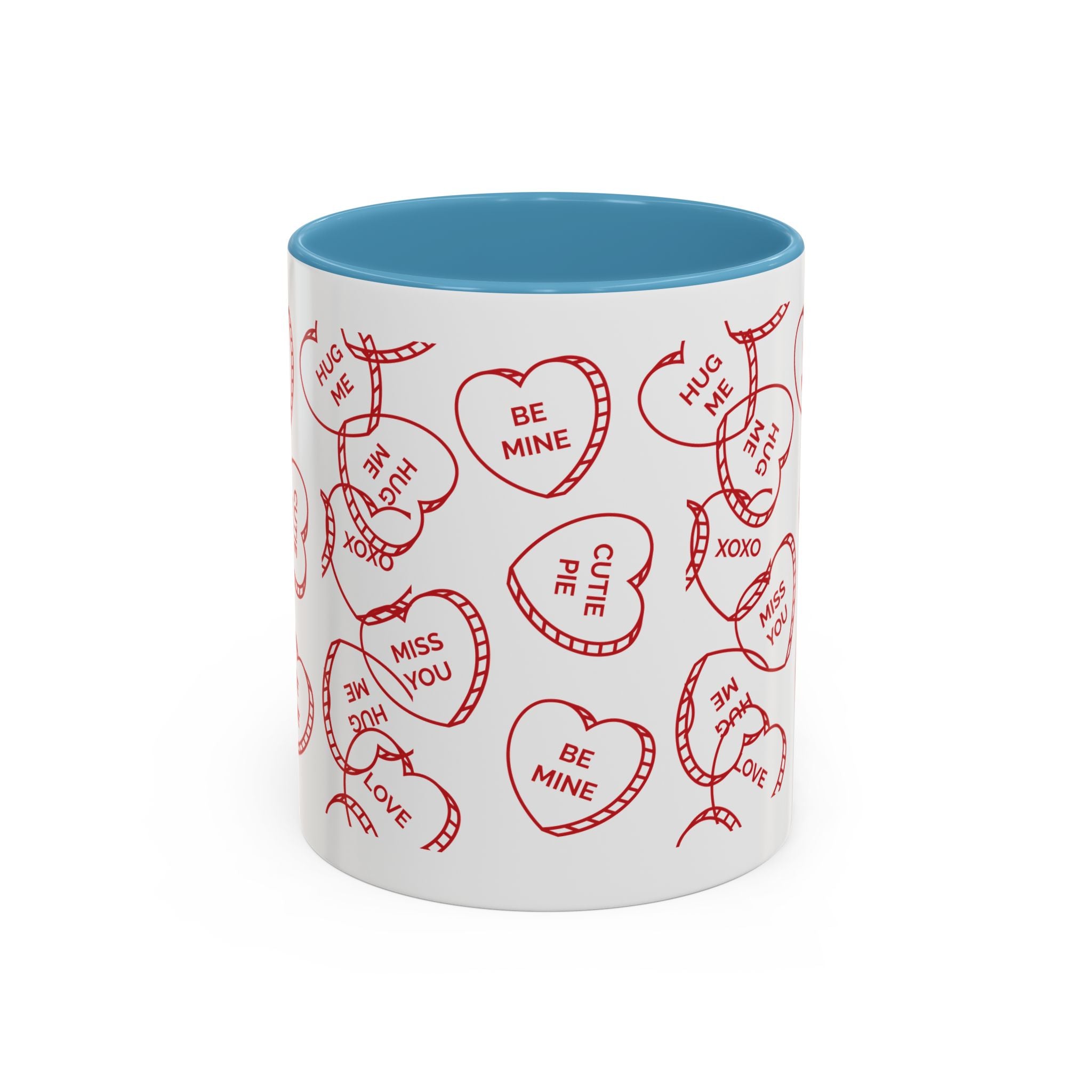 Cute Heart Message Mug – Sweet Love Coffee Cup, Adorable Gift for Loved Ones