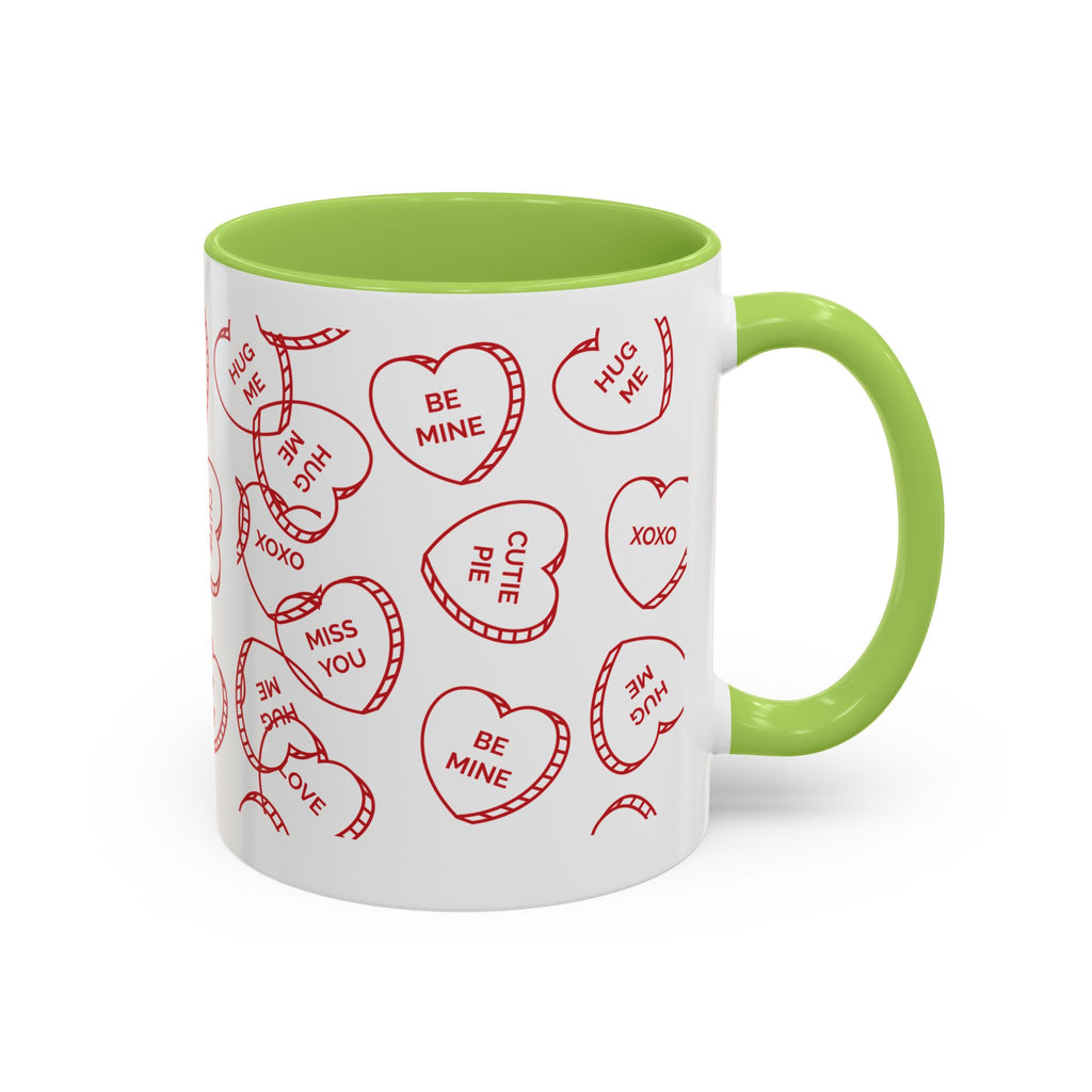 Cute Heart Message Mug – Sweet Love Coffee Cup, Adorable Gift for Loved Ones