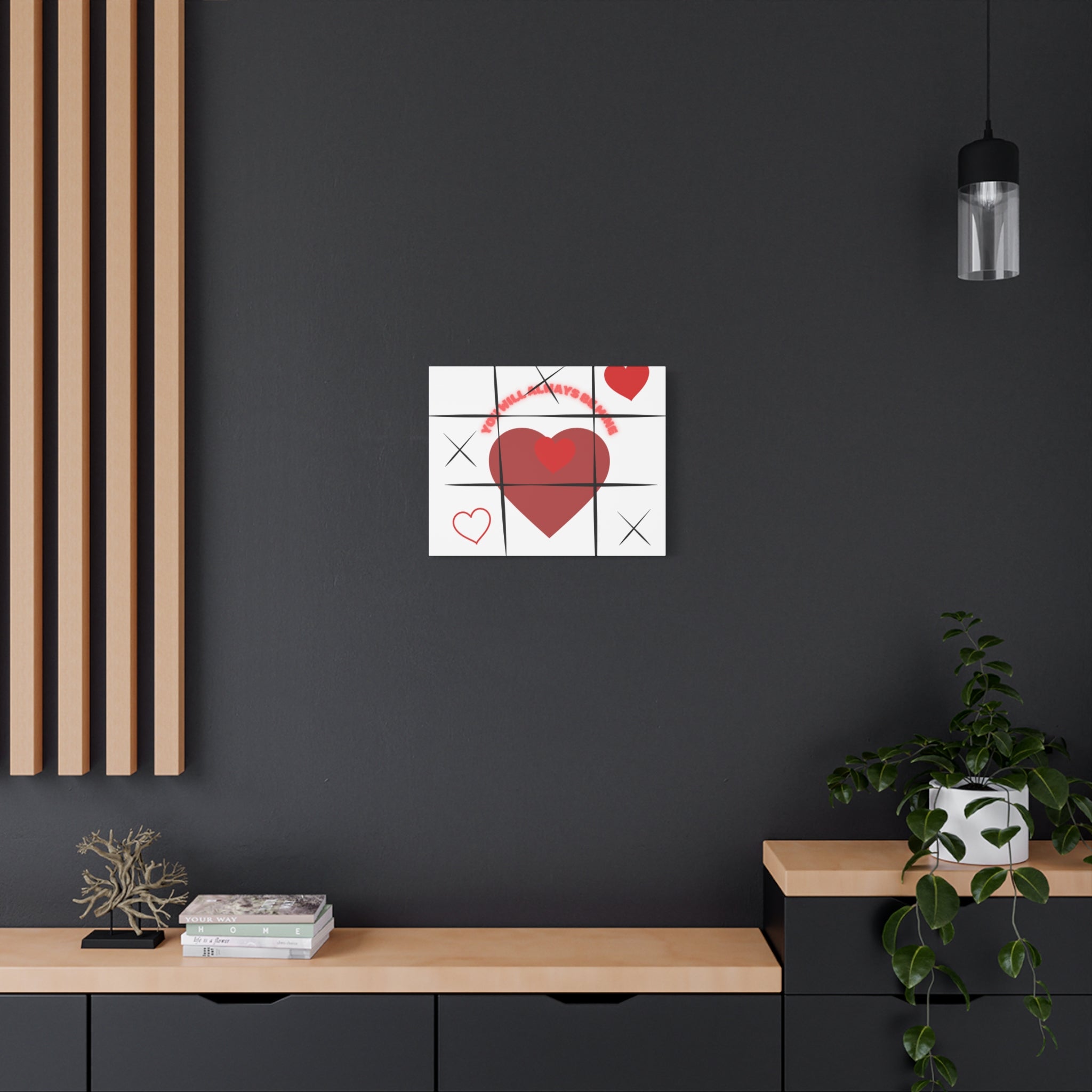 "You Will Always Be Mine" Matte Canvas Print – Sweet Love Wall Art