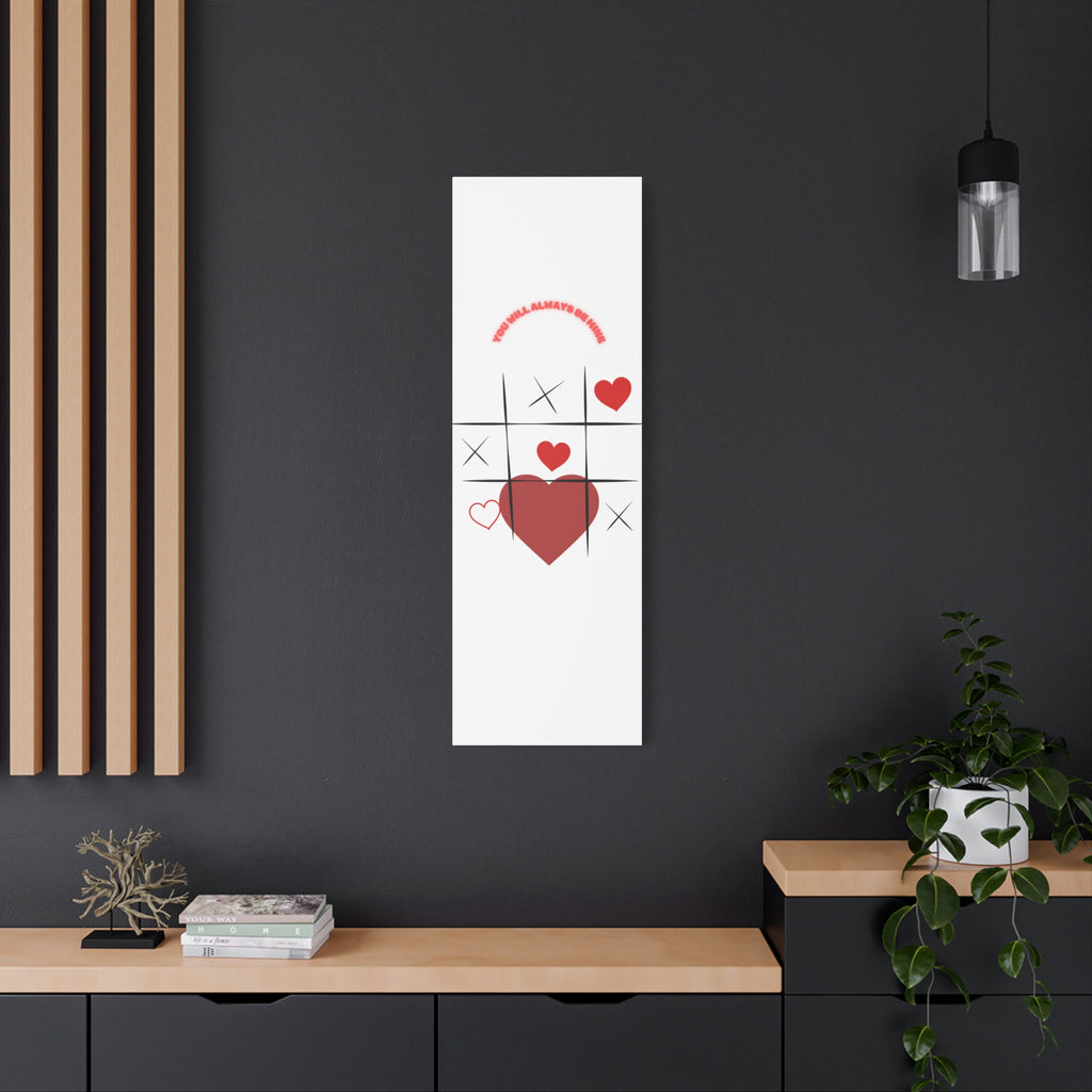 "You Will Always Be Mine" Matte Canvas Print – Sweet Love Wall Art