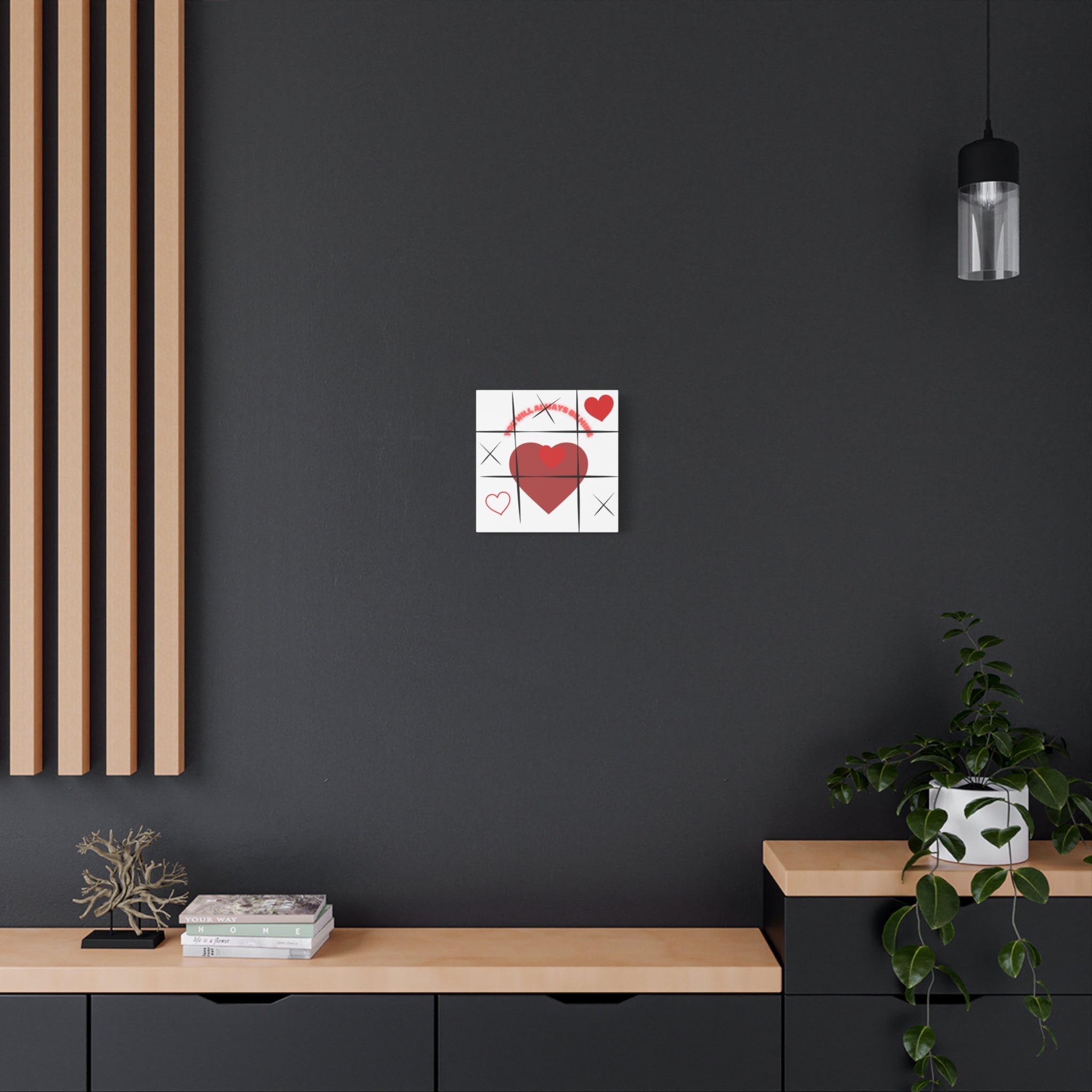 "You Will Always Be Mine" Matte Canvas Print – Sweet Love Wall Art