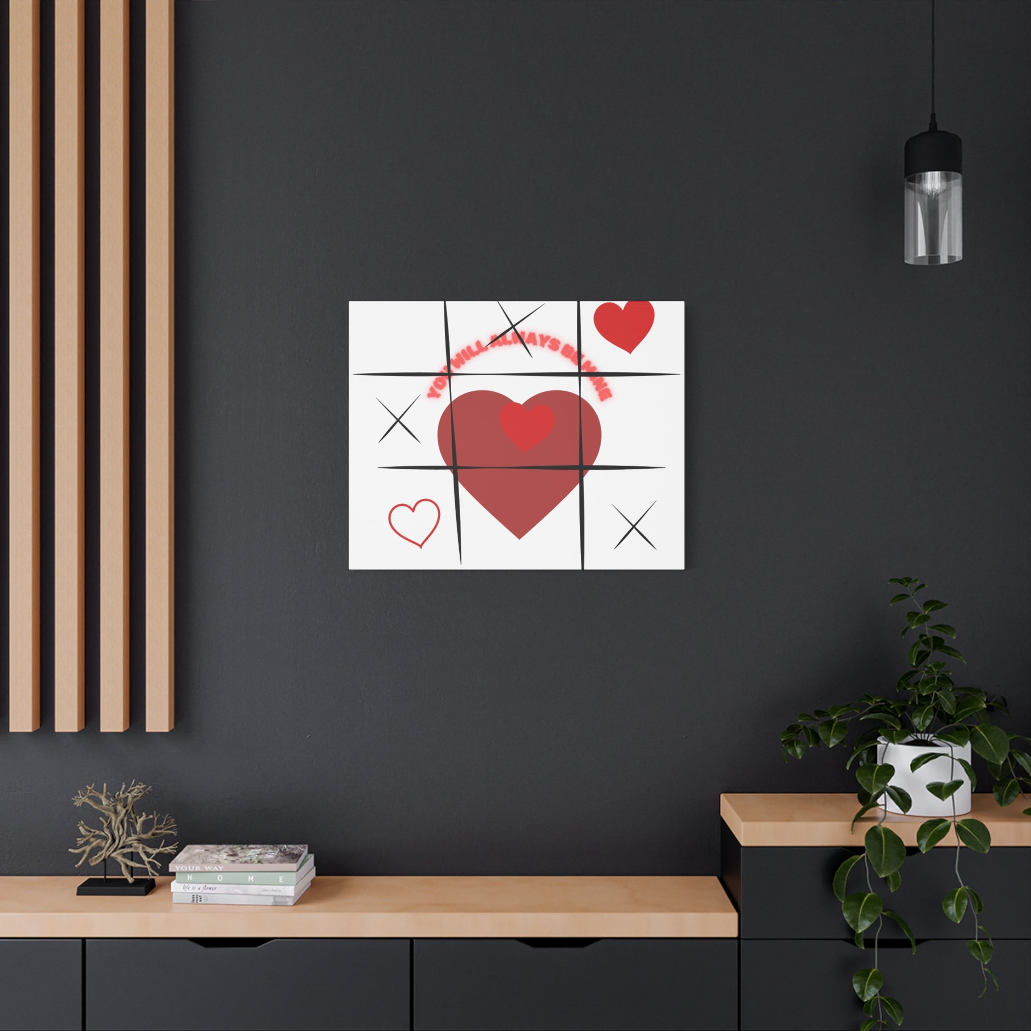 "You Will Always Be Mine" Matte Canvas Print – Sweet Love Wall Art