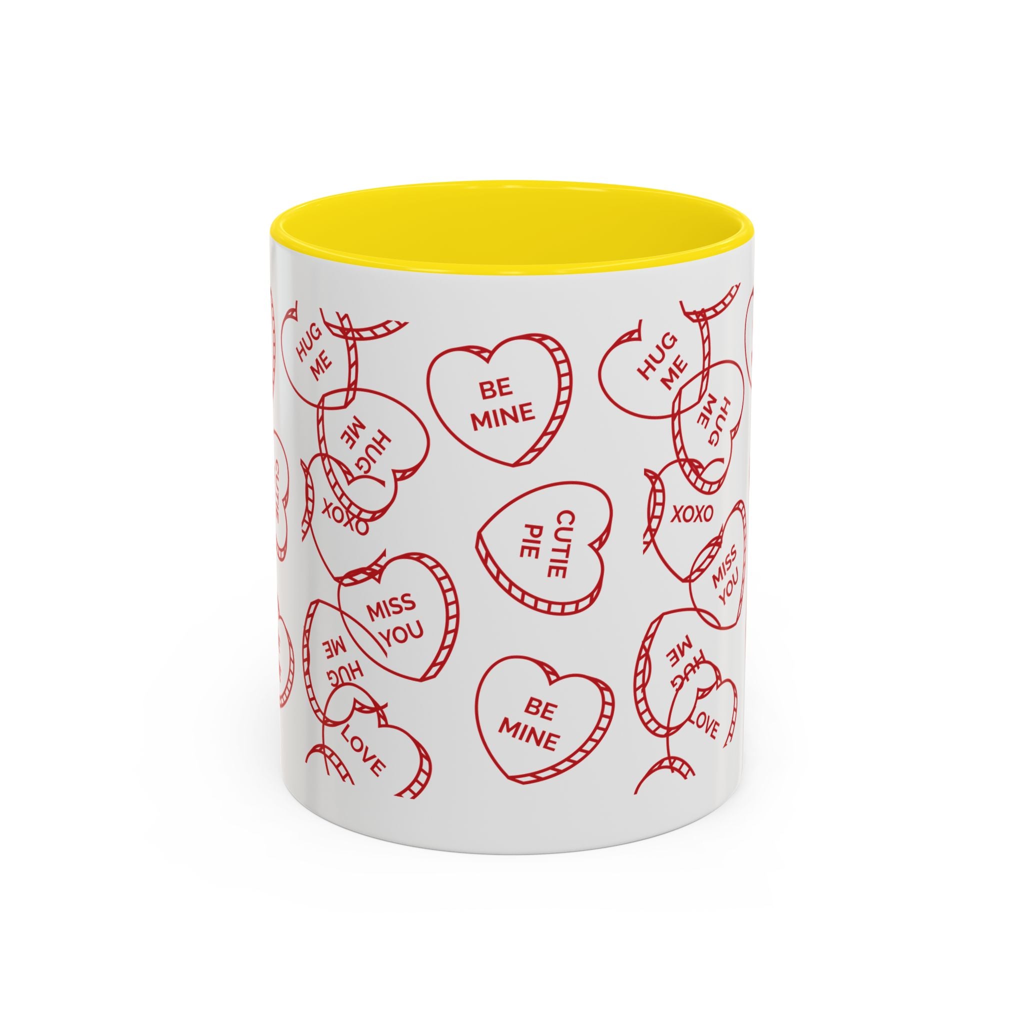 Cute Heart Message Mug – Sweet Love Coffee Cup, Adorable Gift for Loved Ones