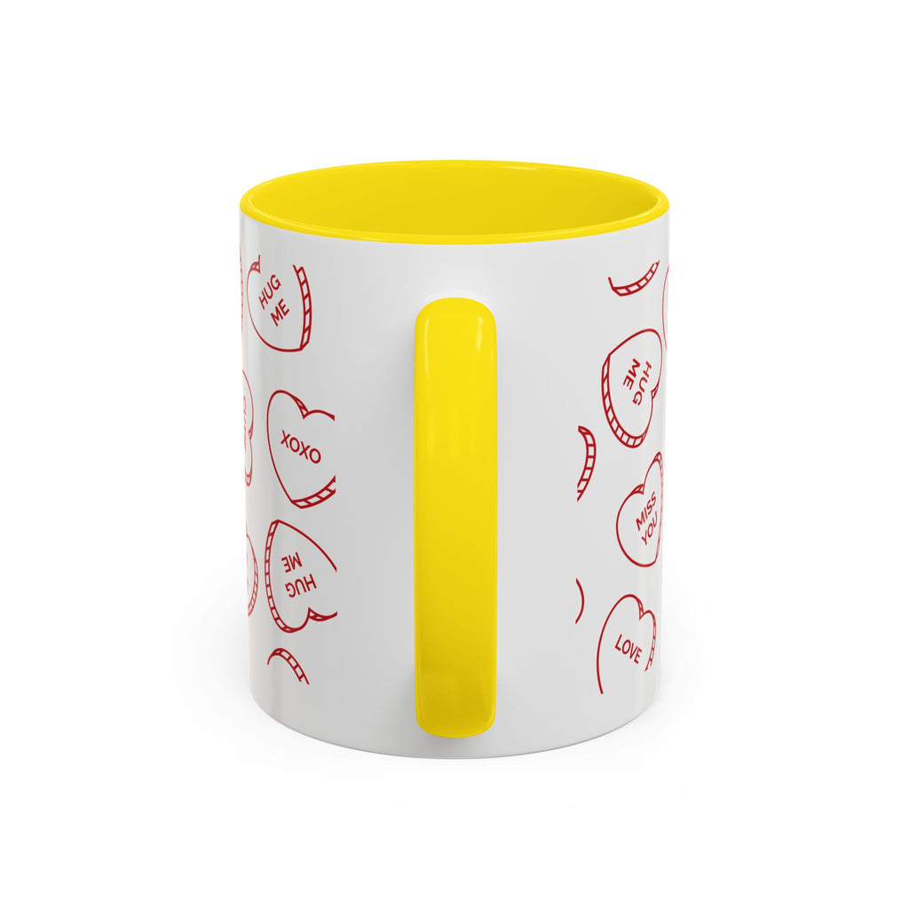 Cute Heart Message Mug – Sweet Love Coffee Cup, Adorable Gift for Loved Ones