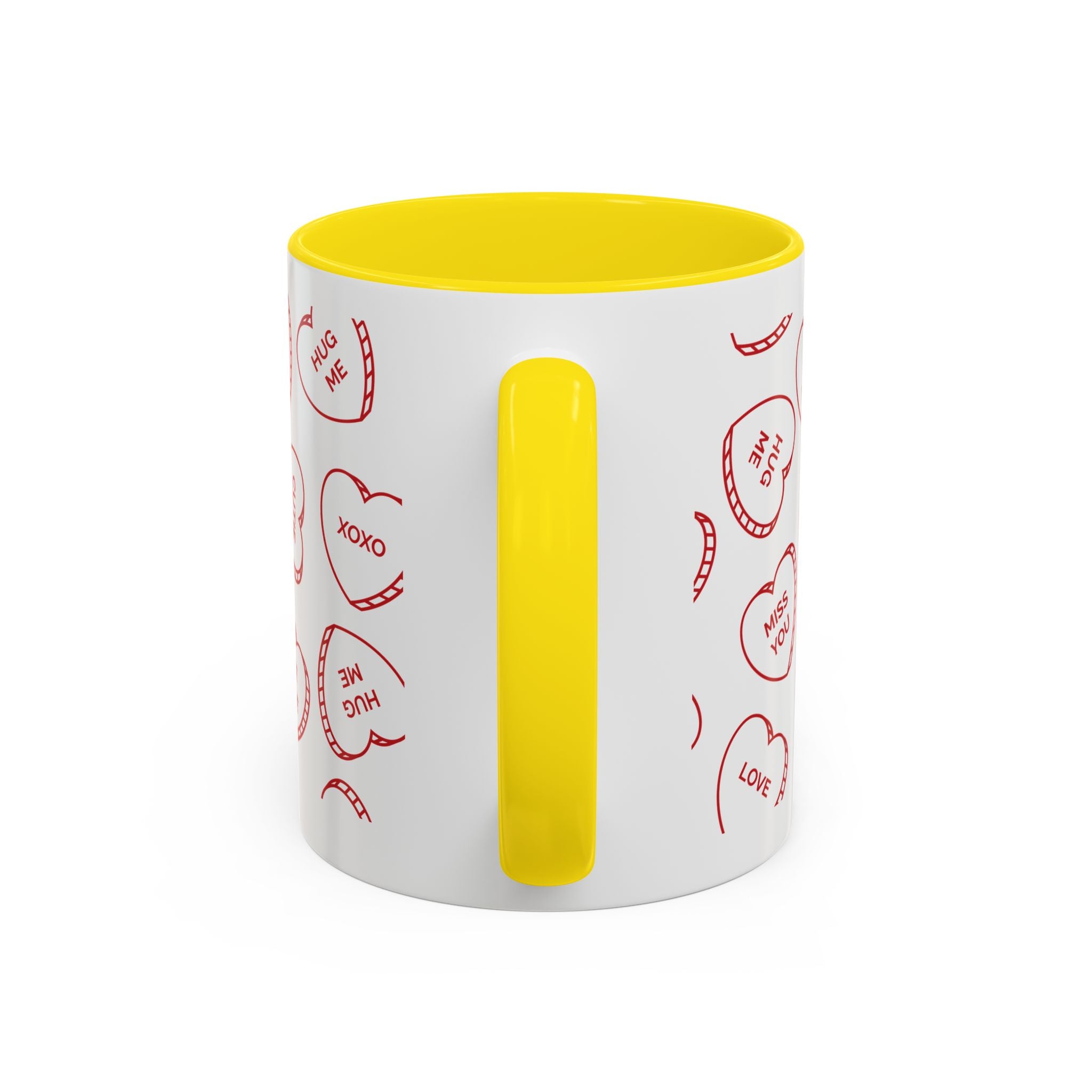 Cute Heart Message Mug – Sweet Love Coffee Cup, Adorable Gift for Loved Ones