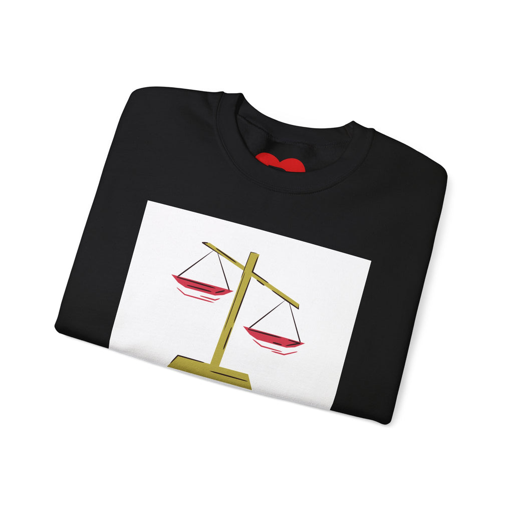 "Law & No Order" Graphic Sweatshirt – Bold Streetwear Statement, Rebellious Casual Wear, Edgy Unisex Crewneck