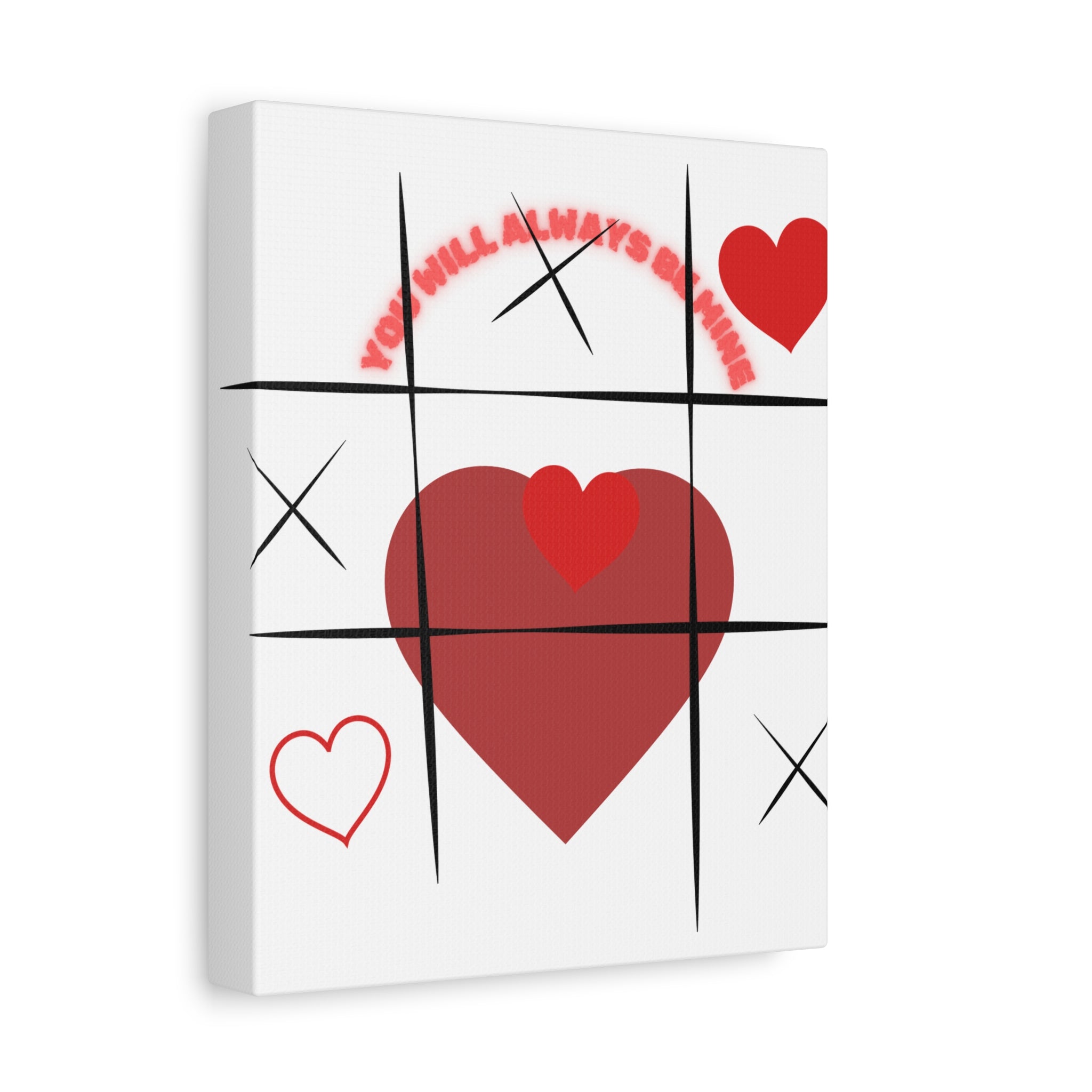 "You Will Always Be Mine" Matte Canvas Print – Sweet Love Wall Art