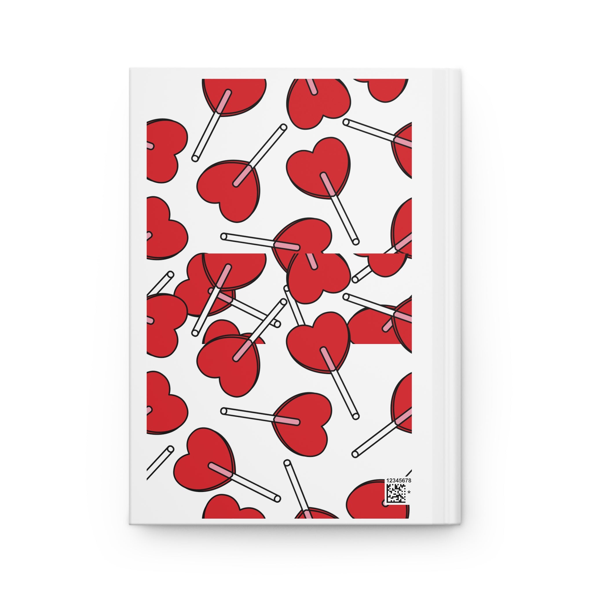 "Love Is Love" Hardcover Journal – Cute Love Popsicles Notebook, 150 Pages