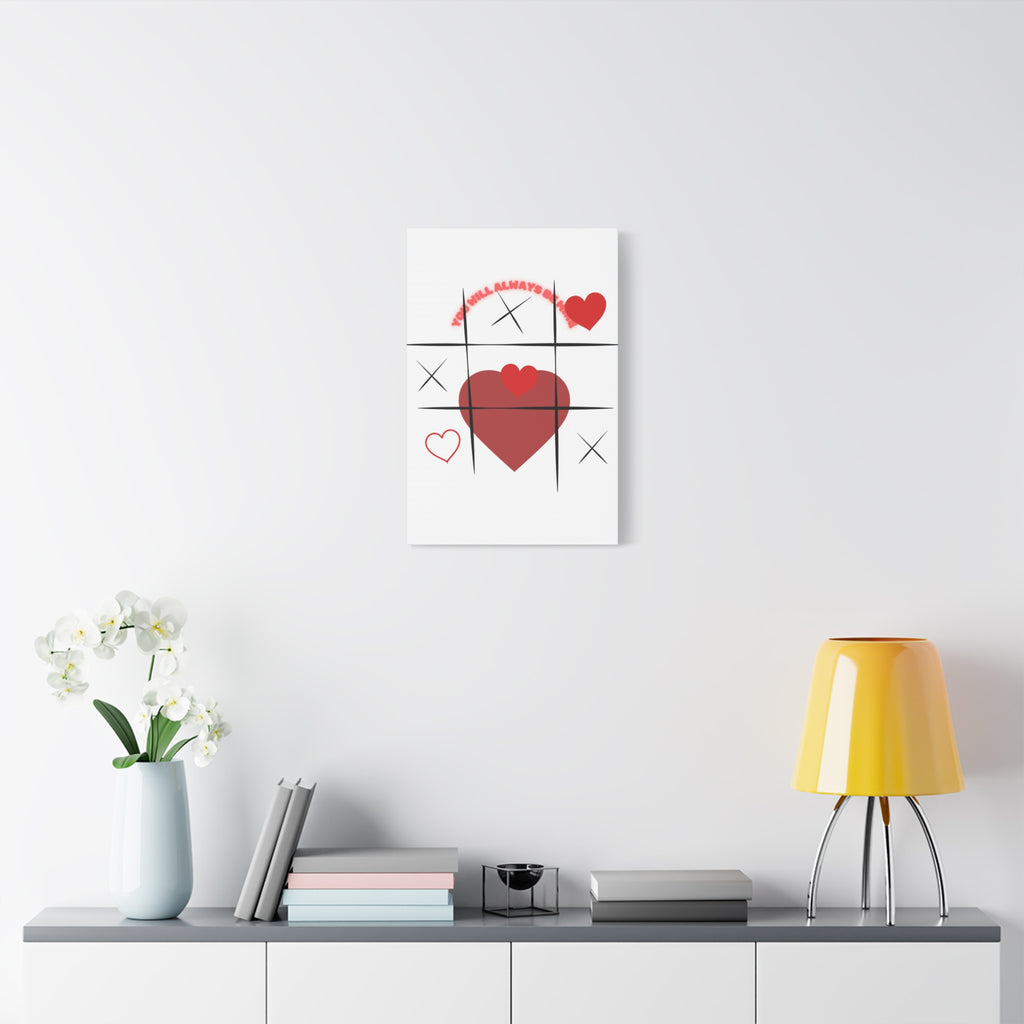 "You Will Always Be Mine" Matte Canvas Print – Sweet Love Wall Art