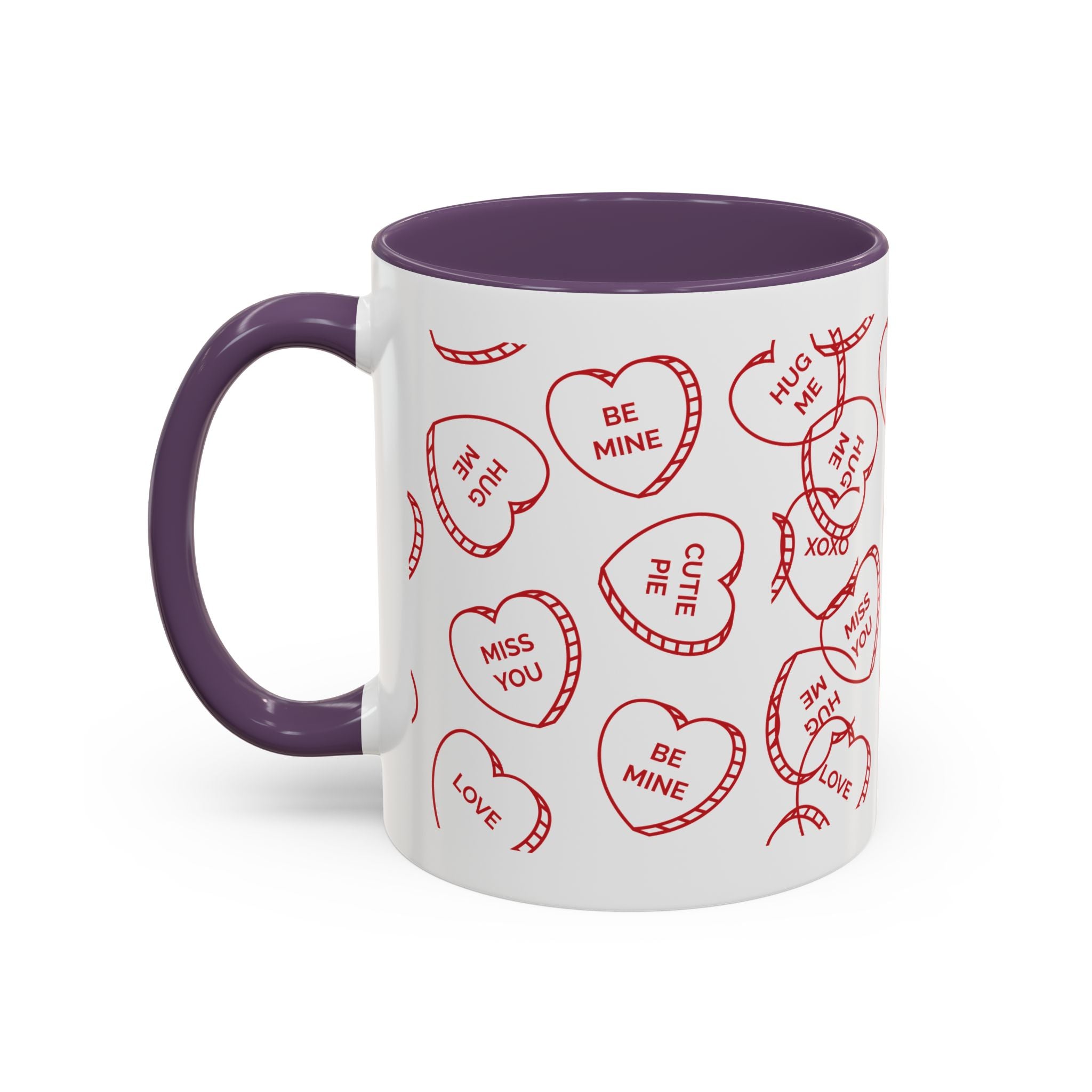 Cute Heart Message Mug – Sweet Love Coffee Cup, Adorable Gift for Loved Ones