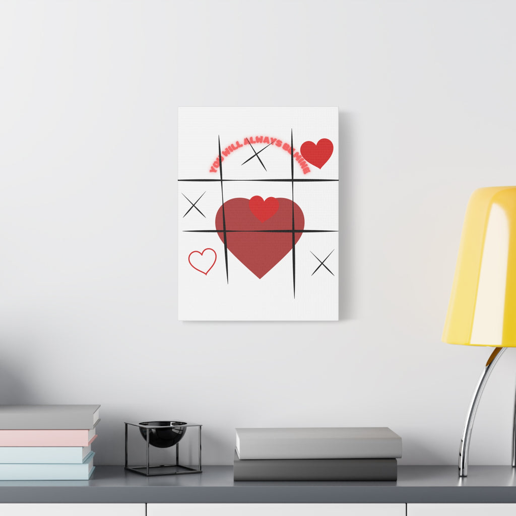 "You Will Always Be Mine" Matte Canvas Print – Sweet Love Wall Art
