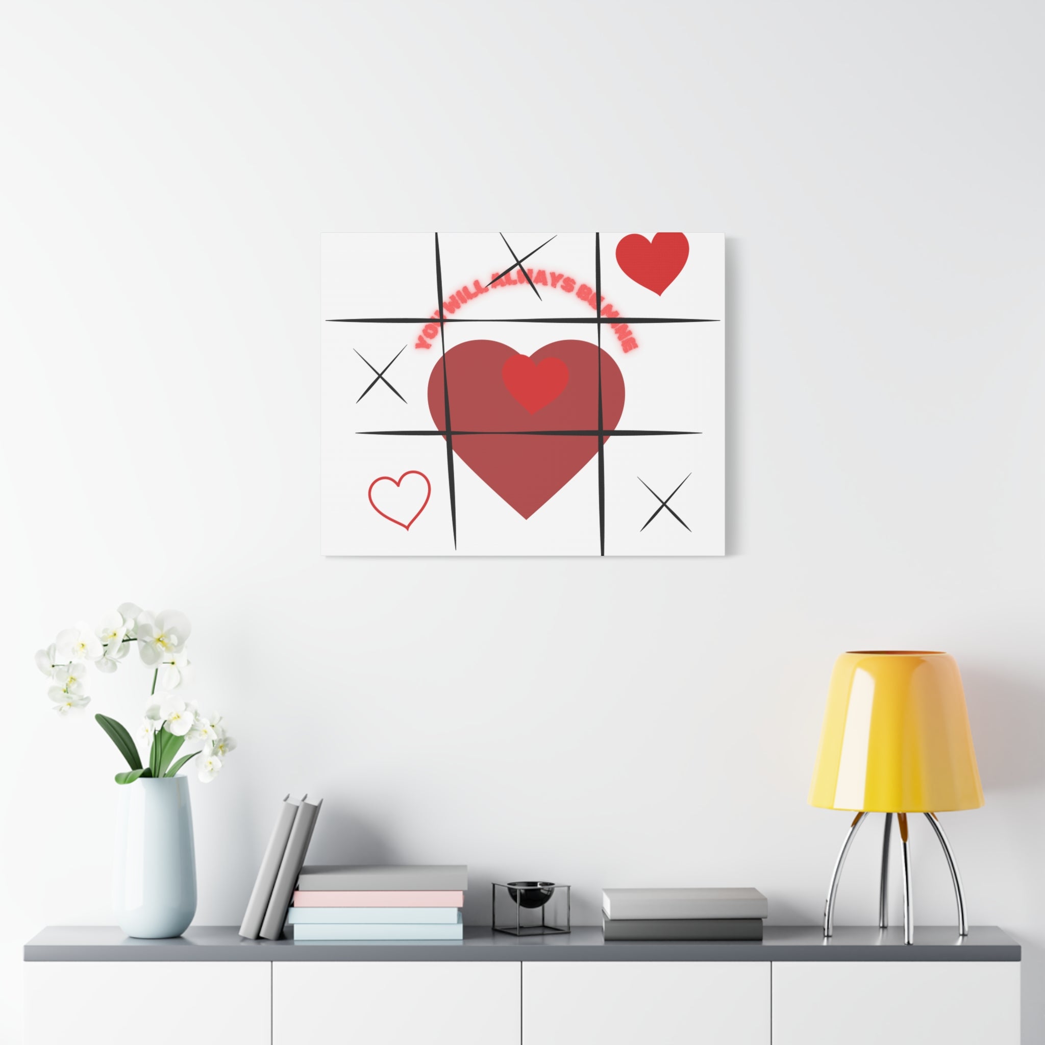 "You Will Always Be Mine" Matte Canvas Print – Sweet Love Wall Art