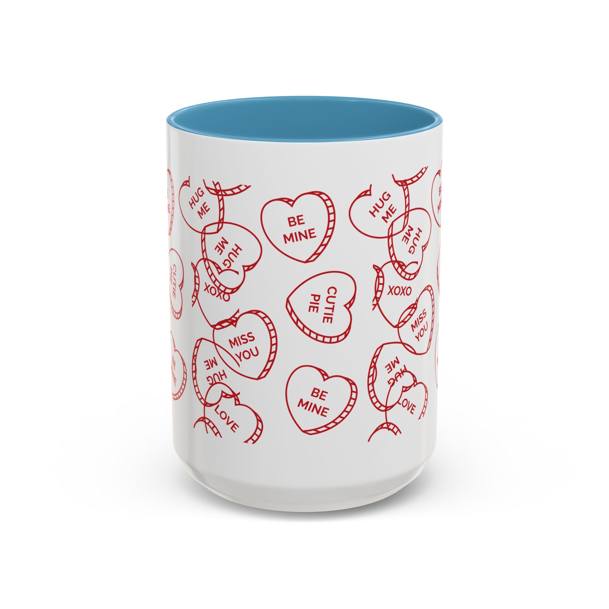 Cute Heart Message Mug – Sweet Love Coffee Cup, Adorable Gift for Loved Ones