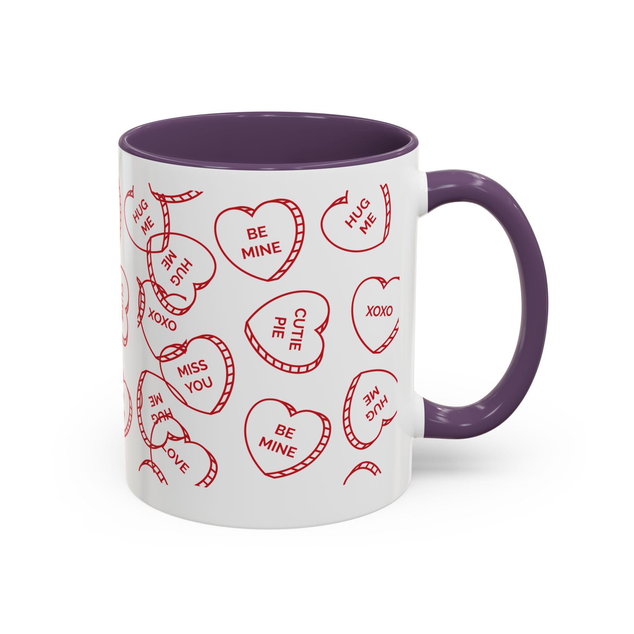 Cute Heart Message Mug – Sweet Love Coffee Cup, Adorable Gift for Loved Ones