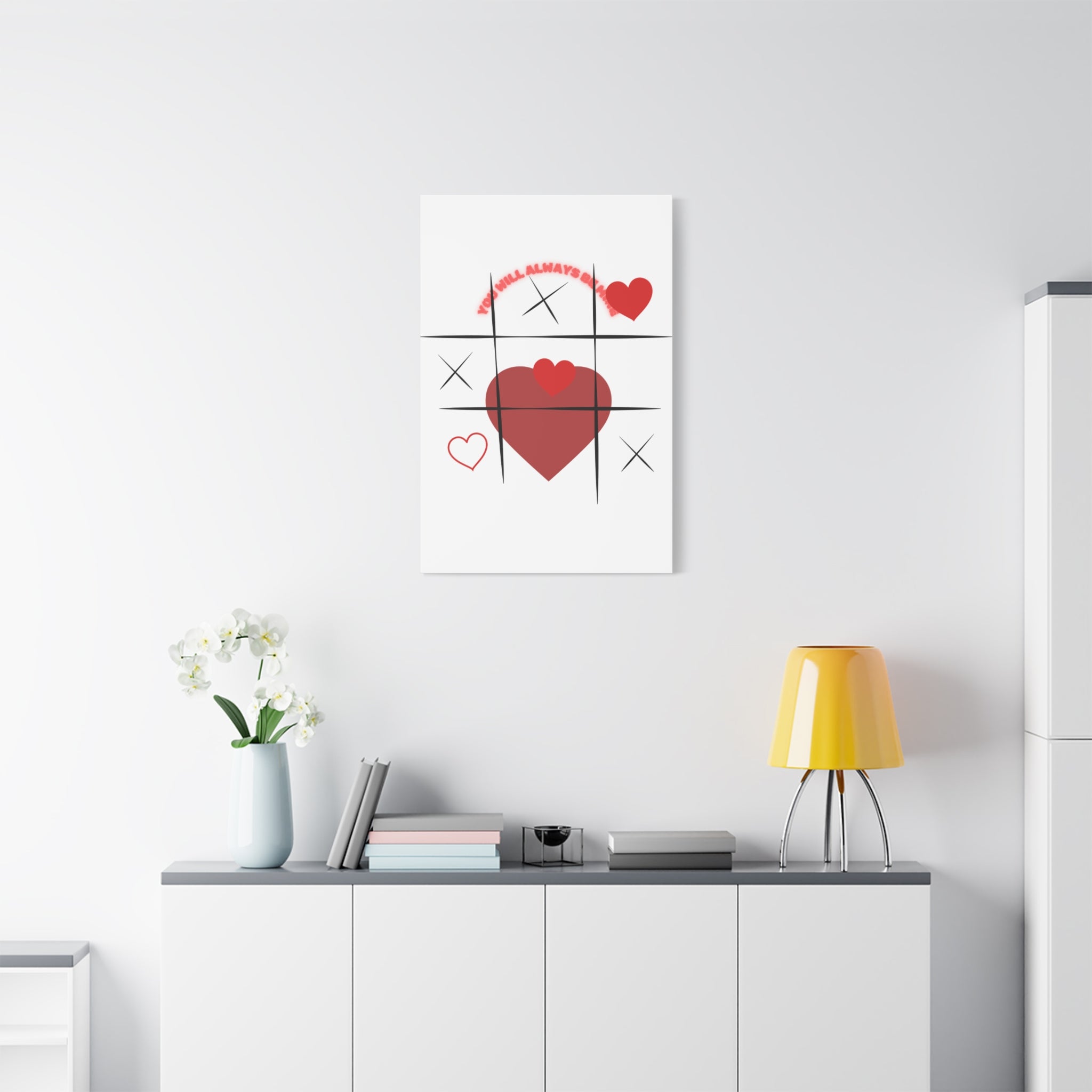 "You Will Always Be Mine" Matte Canvas Print – Sweet Love Wall Art