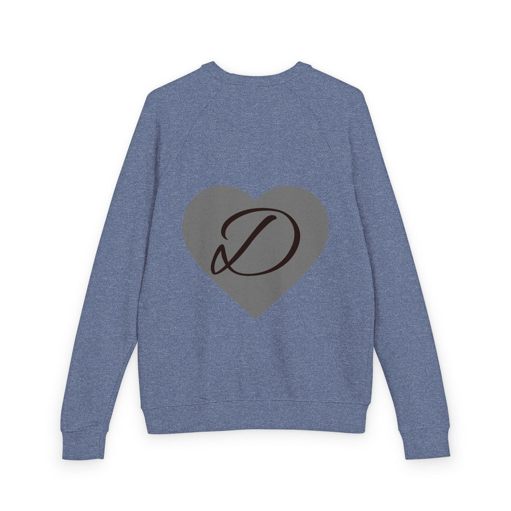 "Vivid Harmony" Unisex French Terry Crewneck – Bright Artistic Design, Colorful Graphic Sweatshirt, Wearable Art