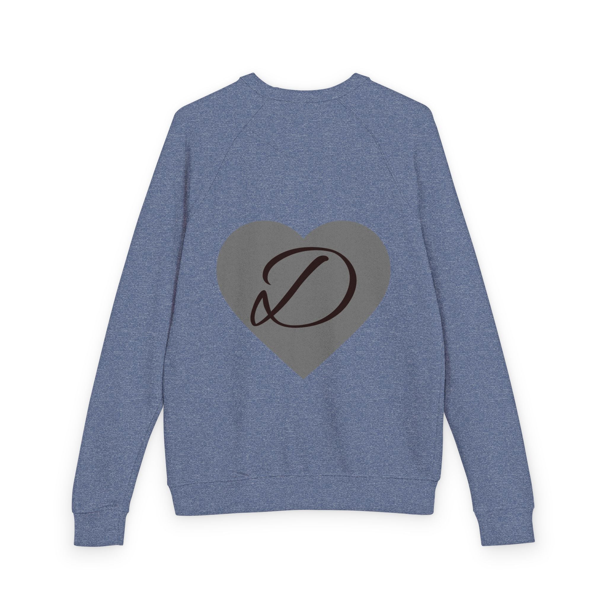 "Vivid Harmony" Unisex French Terry Crewneck – Bright Artistic Design, Colorful Graphic Sweatshirt, Wearable Art