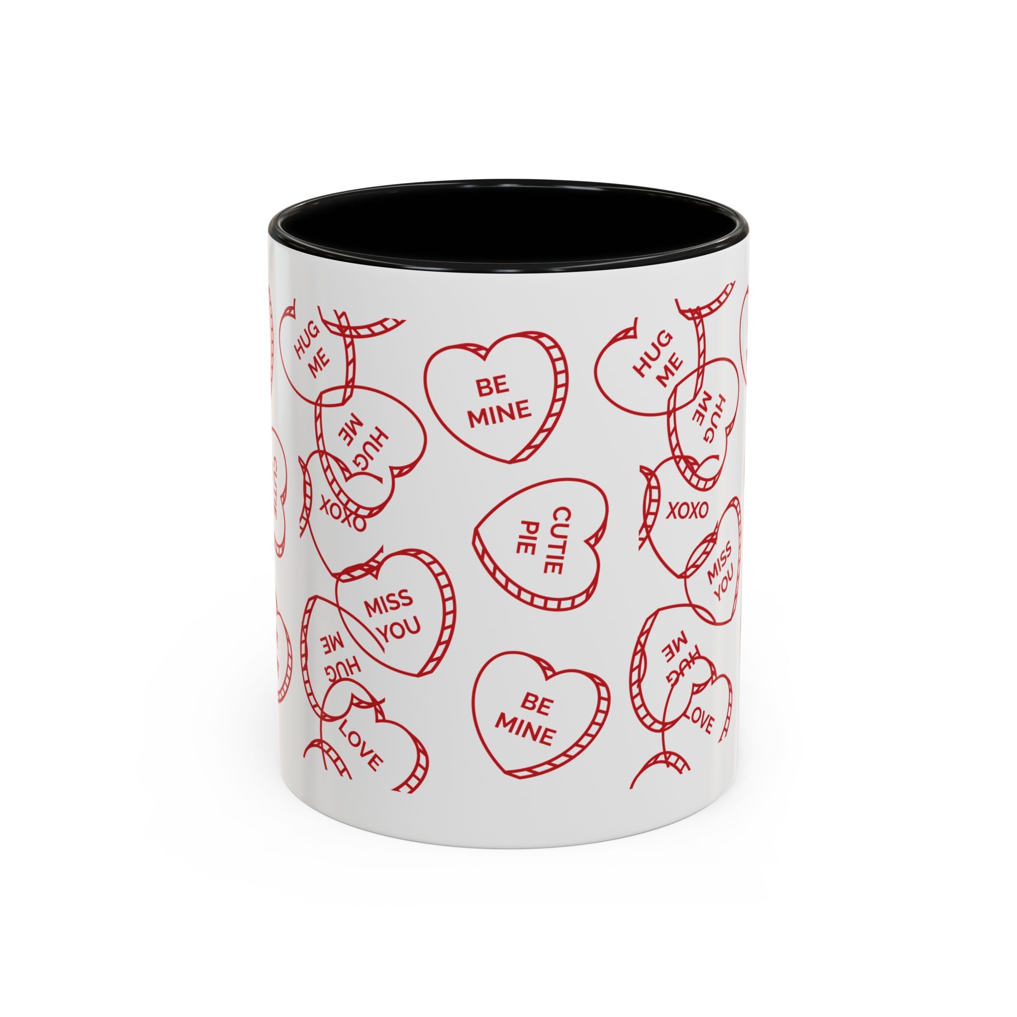 Cute Heart Message Mug – Sweet Love Coffee Cup, Adorable Gift for Loved Ones