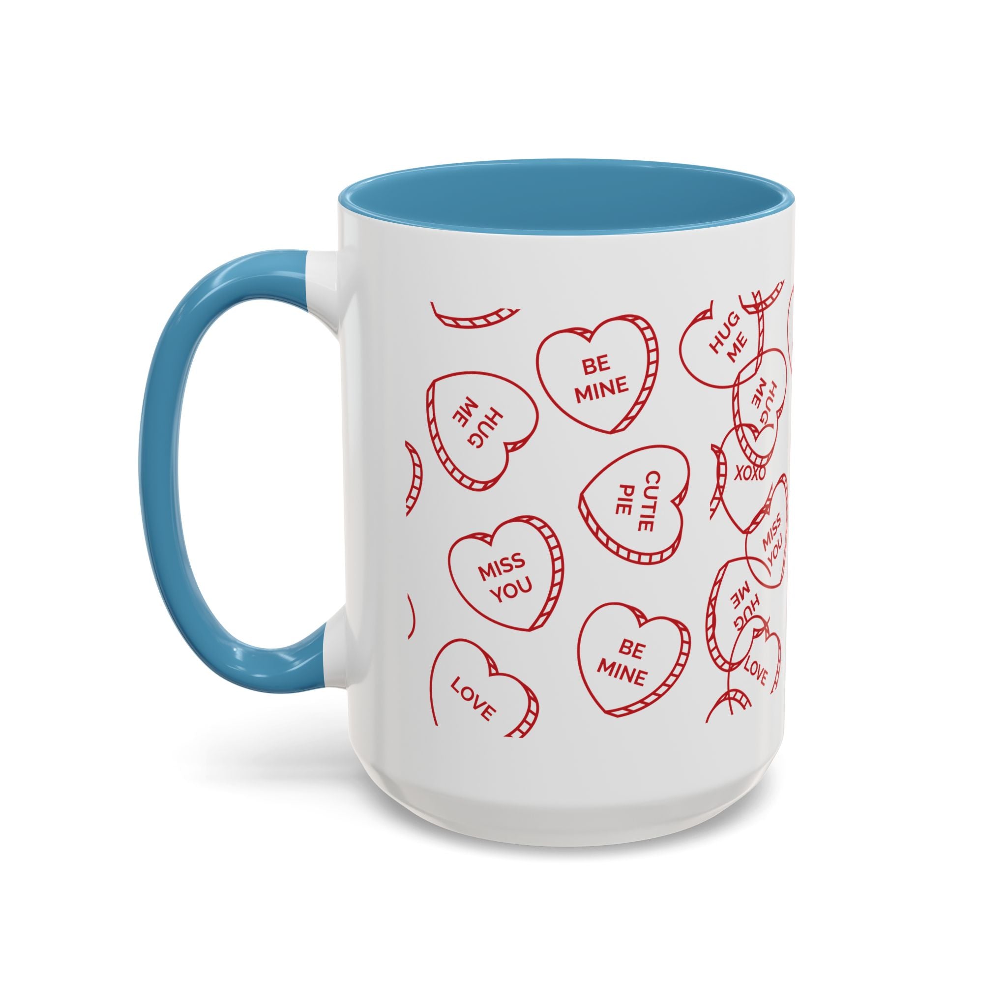 Cute Heart Message Mug – Sweet Love Coffee Cup, Adorable Gift for Loved Ones