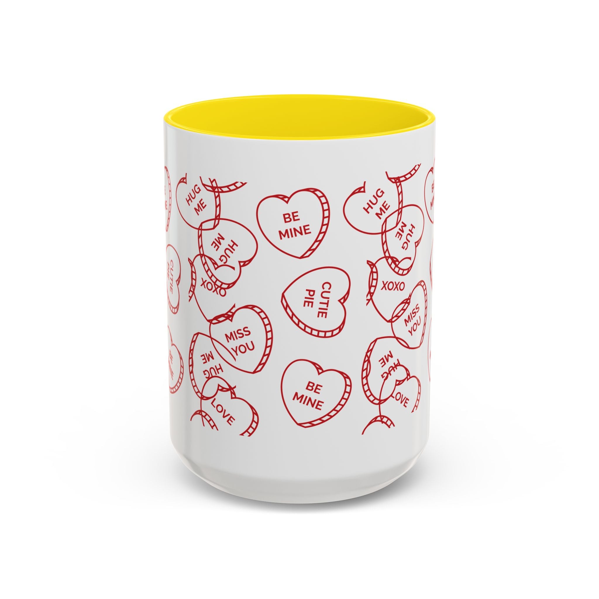 Cute Heart Message Mug – Sweet Love Coffee Cup, Adorable Gift for Loved Ones