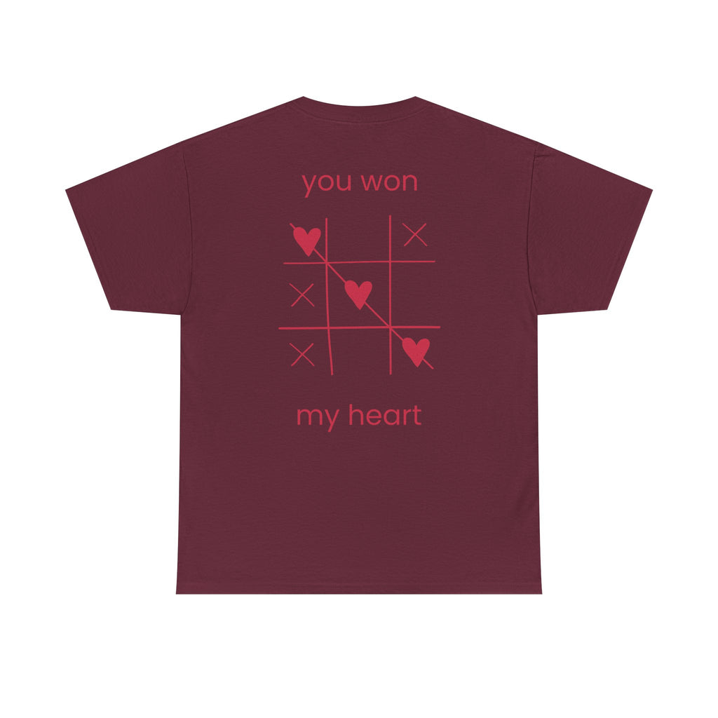 "Only Have Eyes For You" Romantic Heart Graphic T-Shirt – Cute Love Tee for Couples, Valentine Gift, Everyday Romantic Shirt