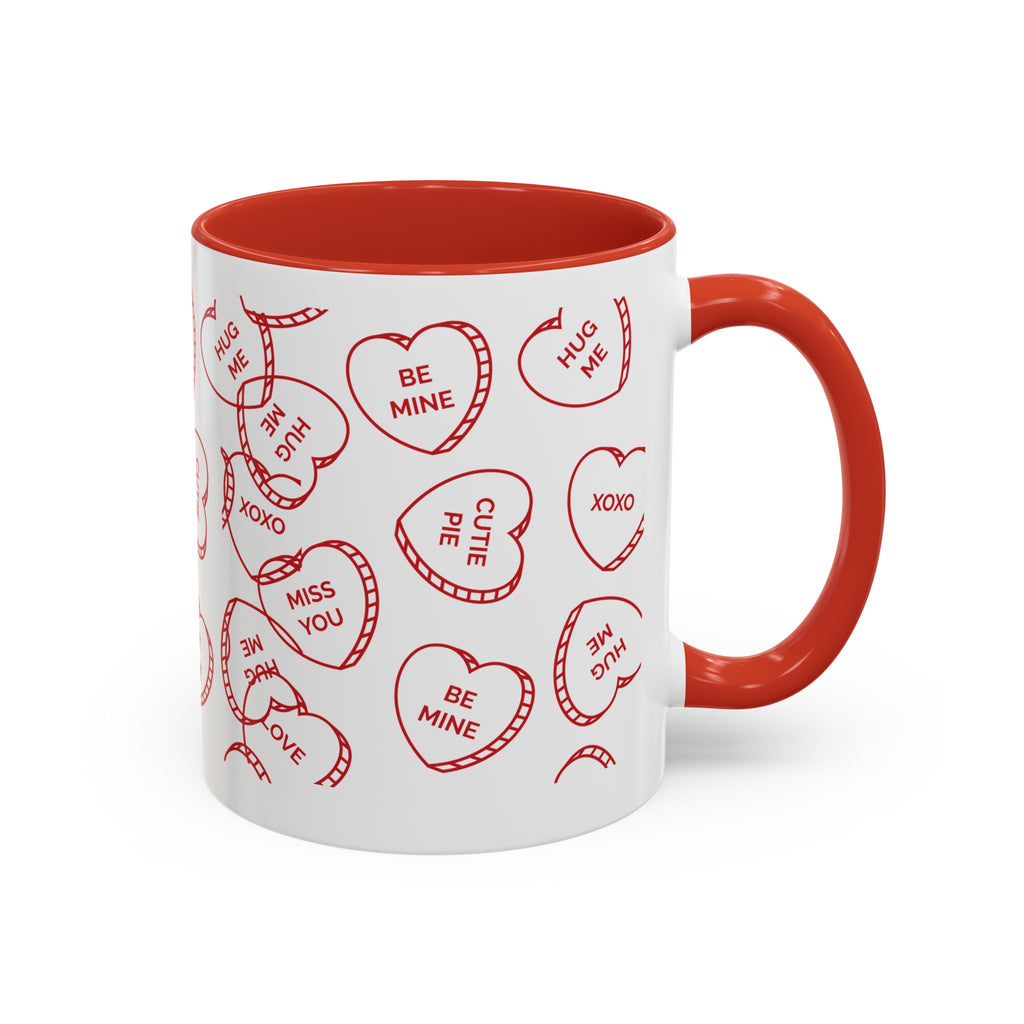 Cute Heart Message Mug – Sweet Love Coffee Cup, Adorable Gift for Loved Ones