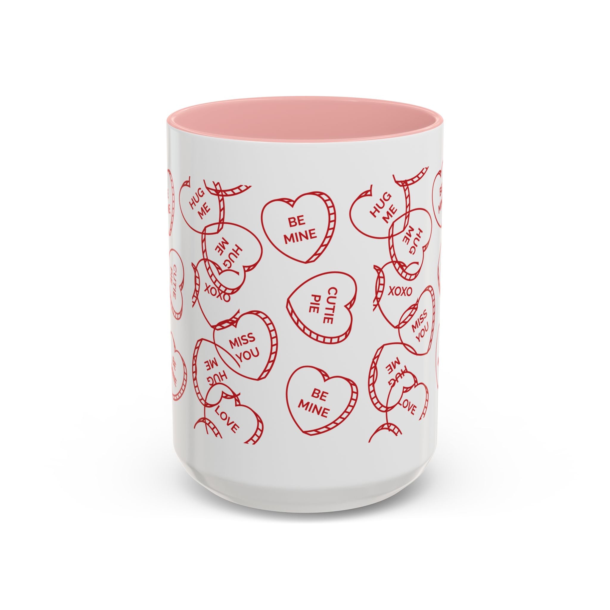 Cute Heart Message Mug – Sweet Love Coffee Cup, Adorable Gift for Loved Ones