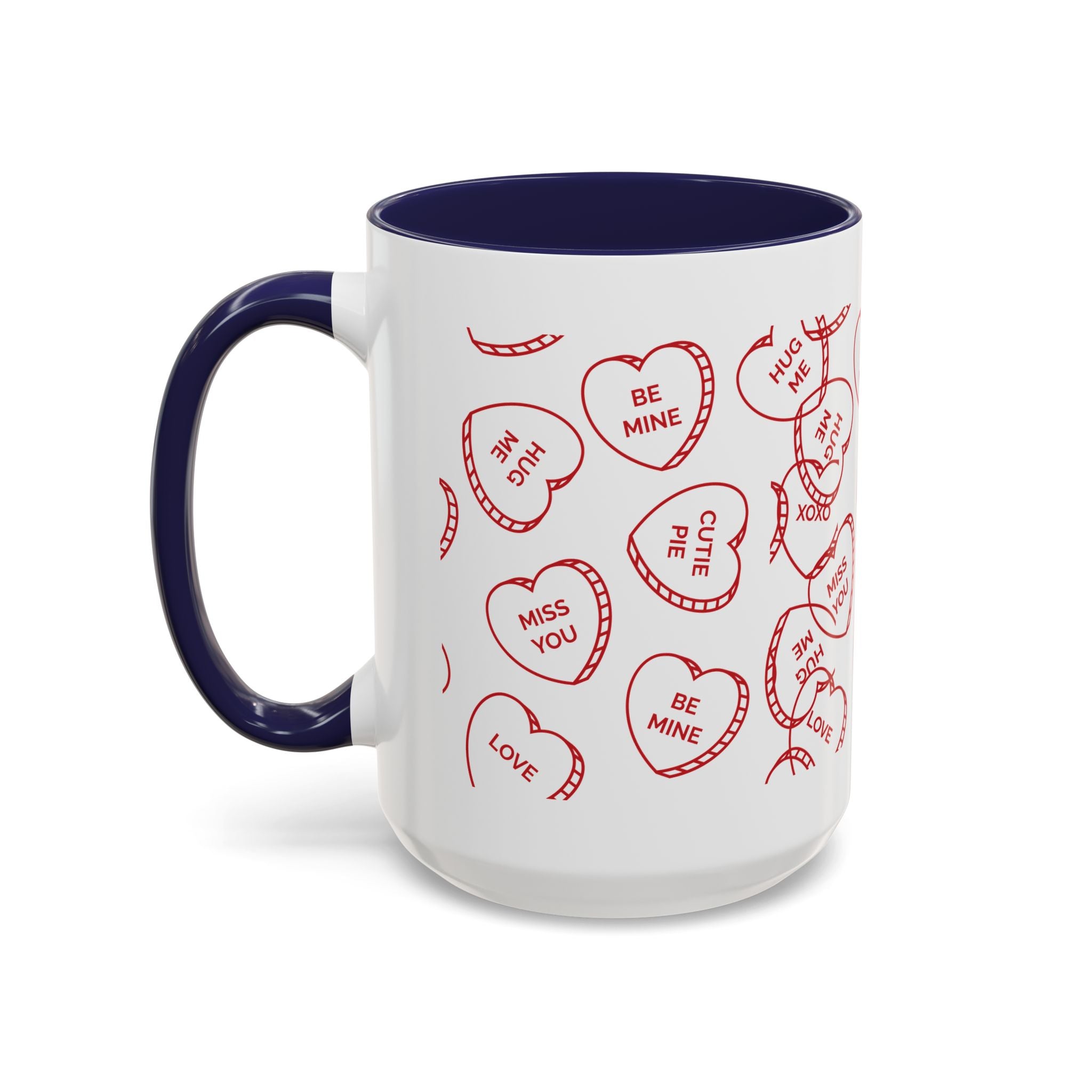 Cute Heart Message Mug – Sweet Love Coffee Cup, Adorable Gift for Loved Ones