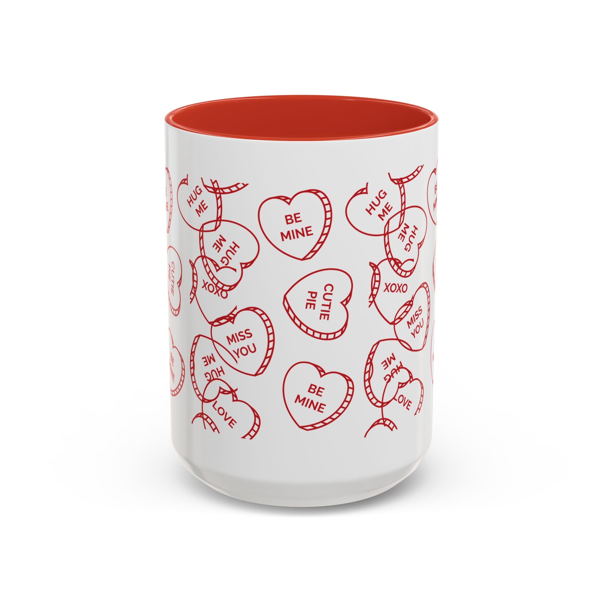 Cute Heart Message Mug – Sweet Love Coffee Cup, Adorable Gift for Loved Ones