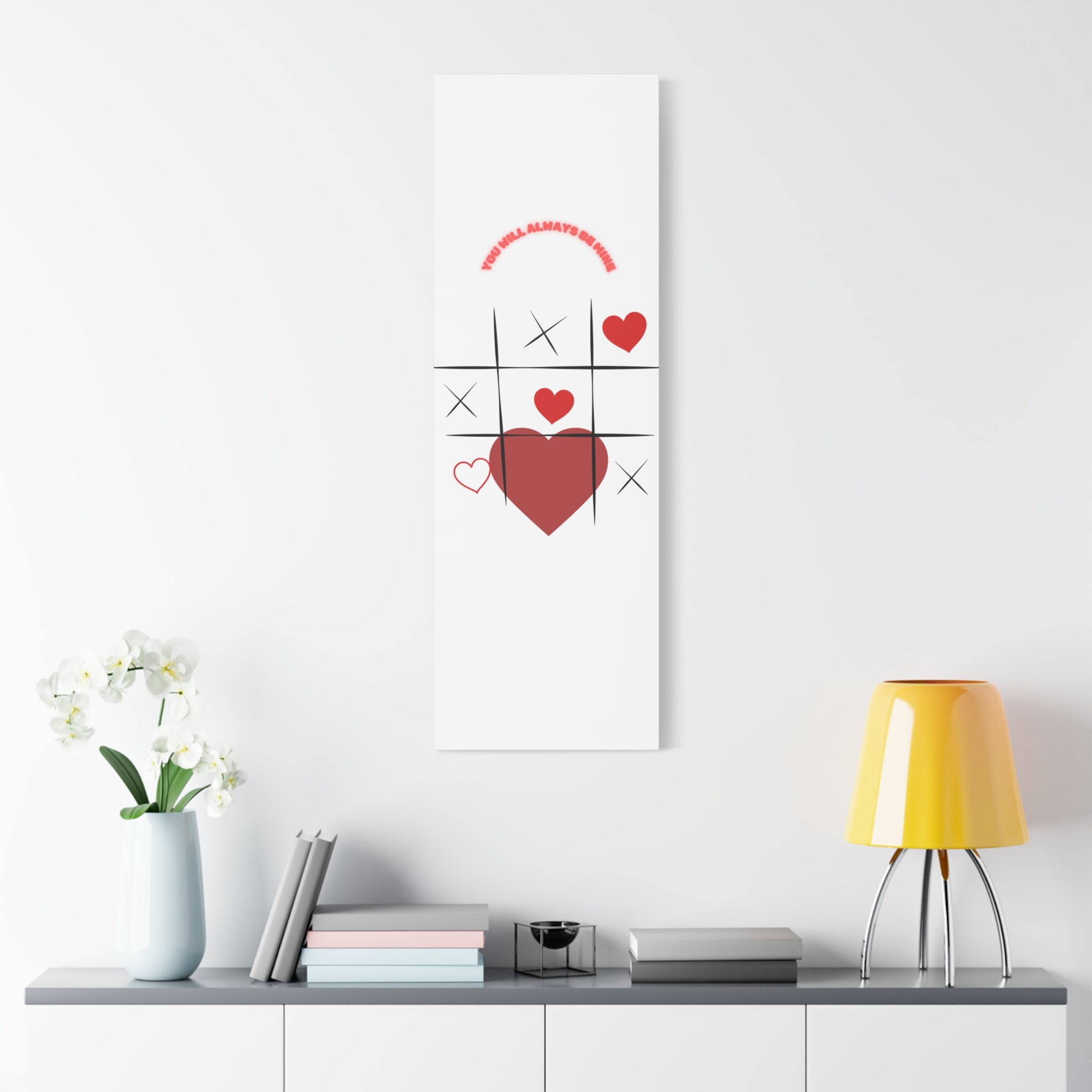 "You Will Always Be Mine" Matte Canvas Print – Sweet Love Wall Art