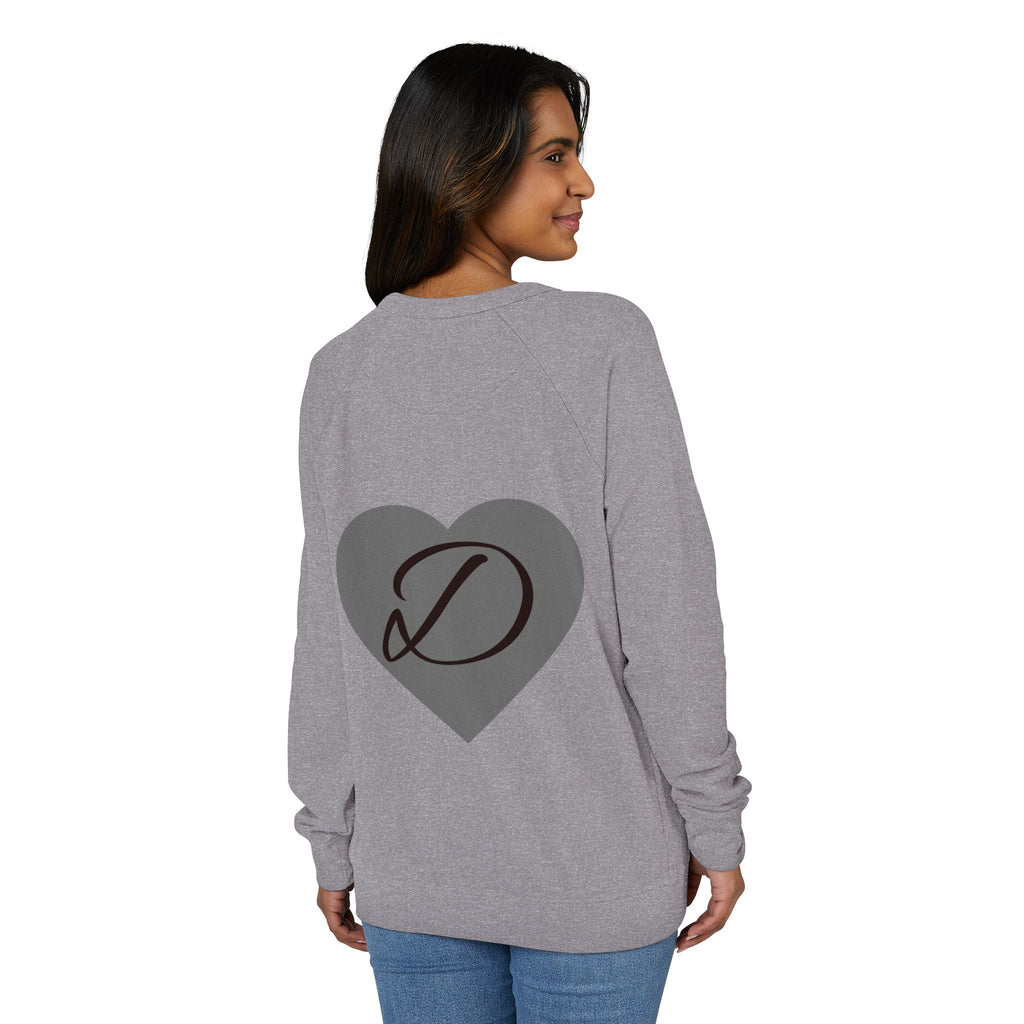 "Vivid Harmony" Unisex French Terry Crewneck – Bright Artistic Design, Colorful Graphic Sweatshirt, Wearable Art