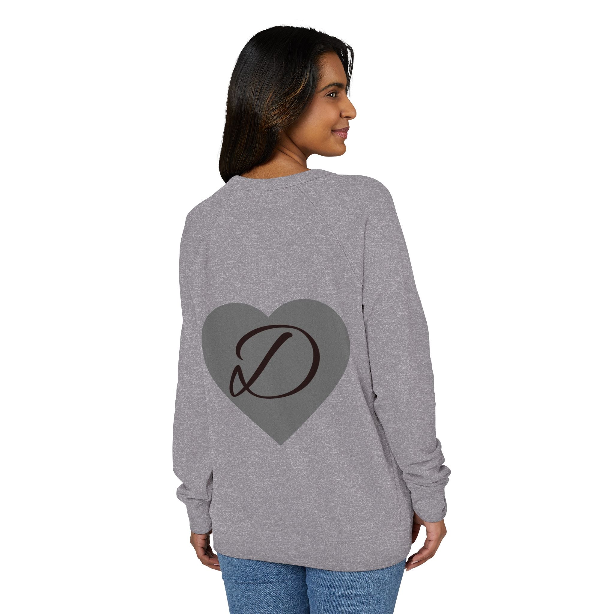 "Vivid Harmony" Unisex French Terry Crewneck – Bright Artistic Design, Colorful Graphic Sweatshirt, Wearable Art
