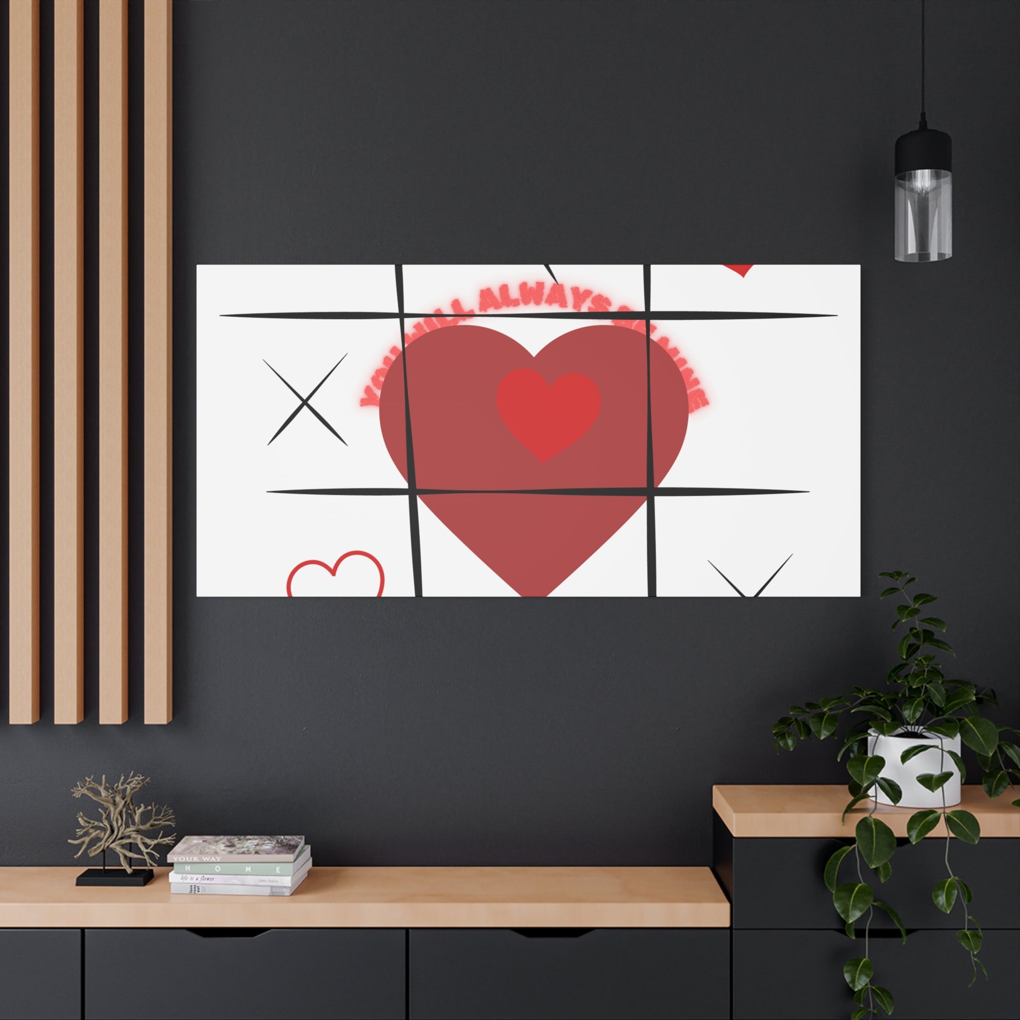 "You Will Always Be Mine" Matte Canvas Print – Sweet Love Wall Art