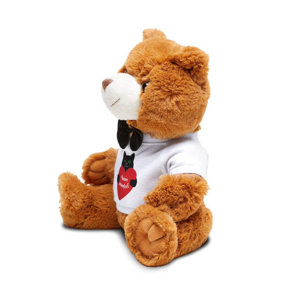 "You Are Purrfect" Teddy Bear – Cute AF Love Companion