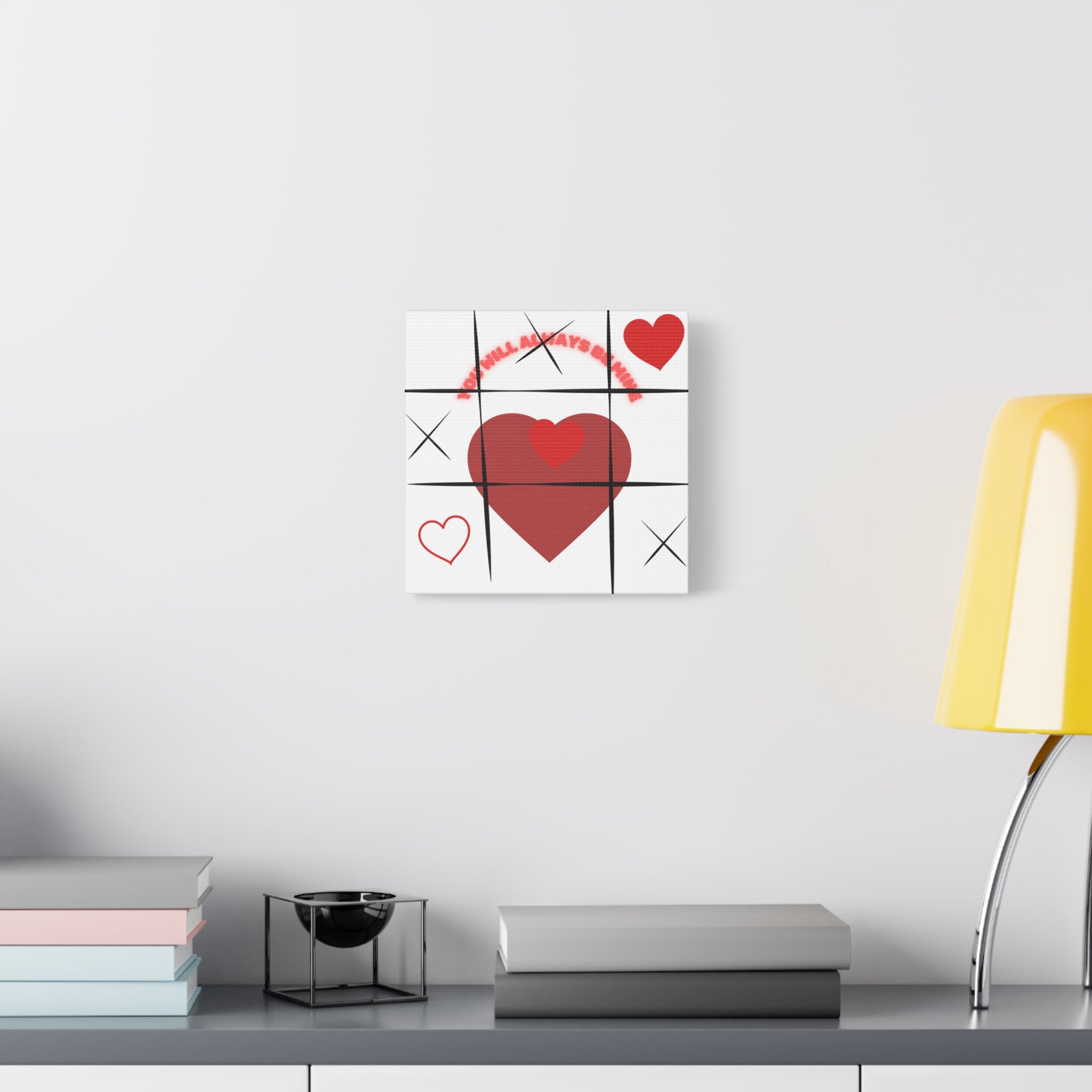 "You Will Always Be Mine" Matte Canvas Print – Sweet Love Wall Art
