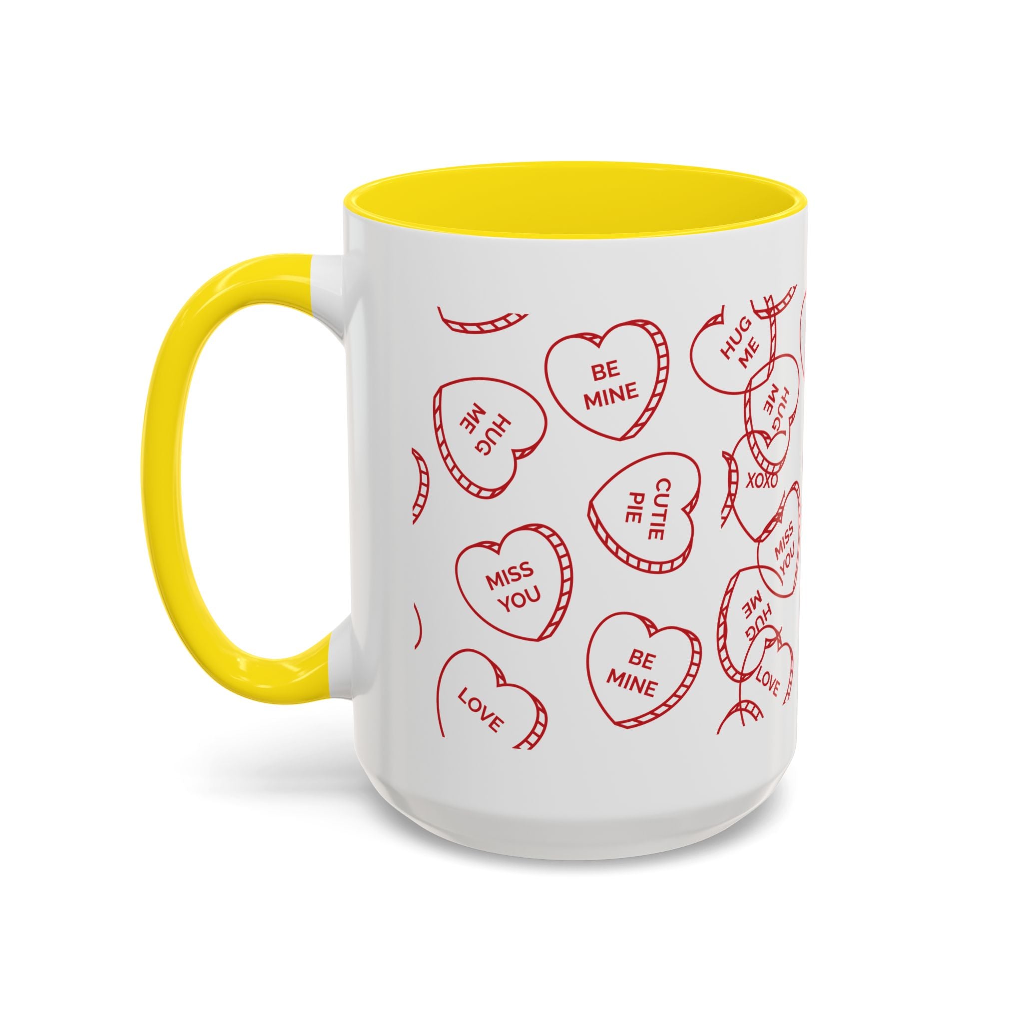 Cute Heart Message Mug – Sweet Love Coffee Cup, Adorable Gift for Loved Ones