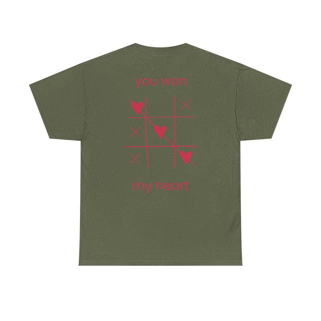 "Only Have Eyes For You" Romantic Heart Graphic T-Shirt – Cute Love Tee for Couples, Valentine Gift, Everyday Romantic Shirt