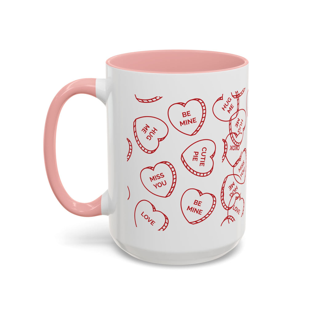 Cute Heart Message Mug – Sweet Love Coffee Cup, Adorable Gift for Loved Ones