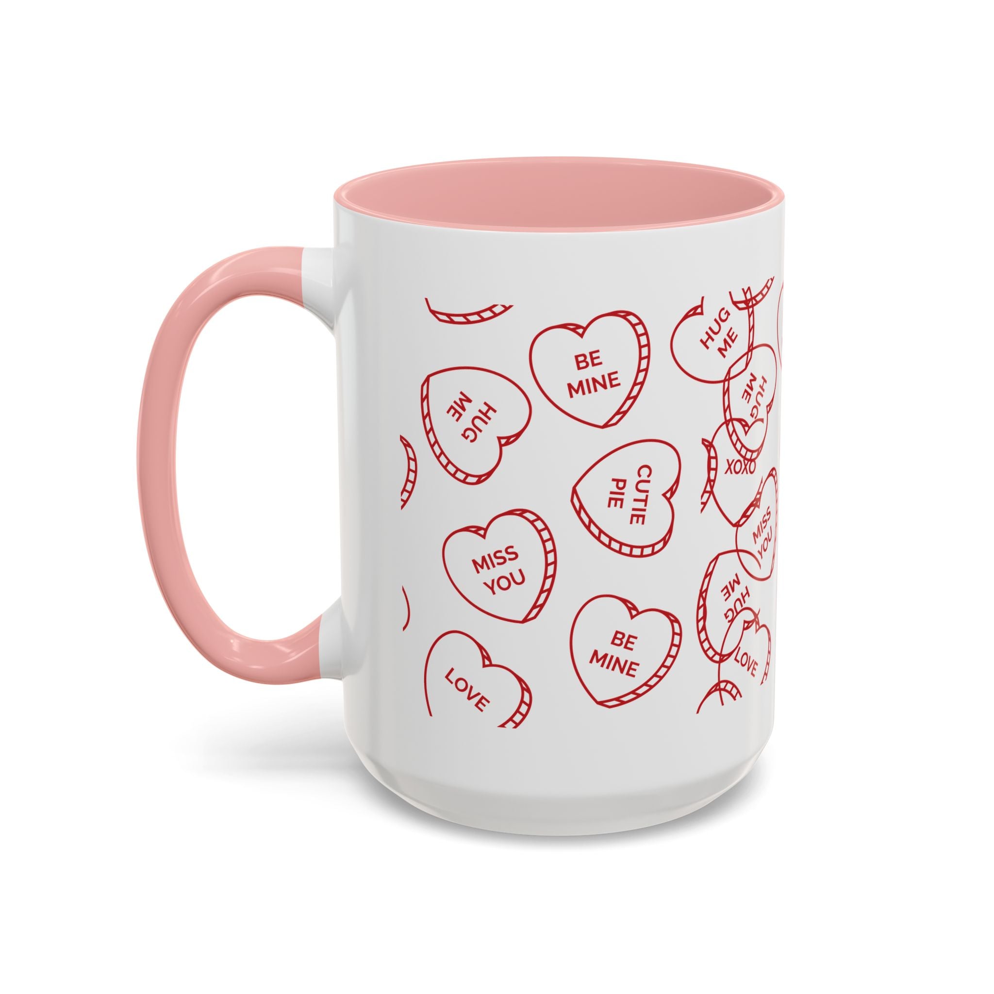 Cute Heart Message Mug – Sweet Love Coffee Cup, Adorable Gift for Loved Ones