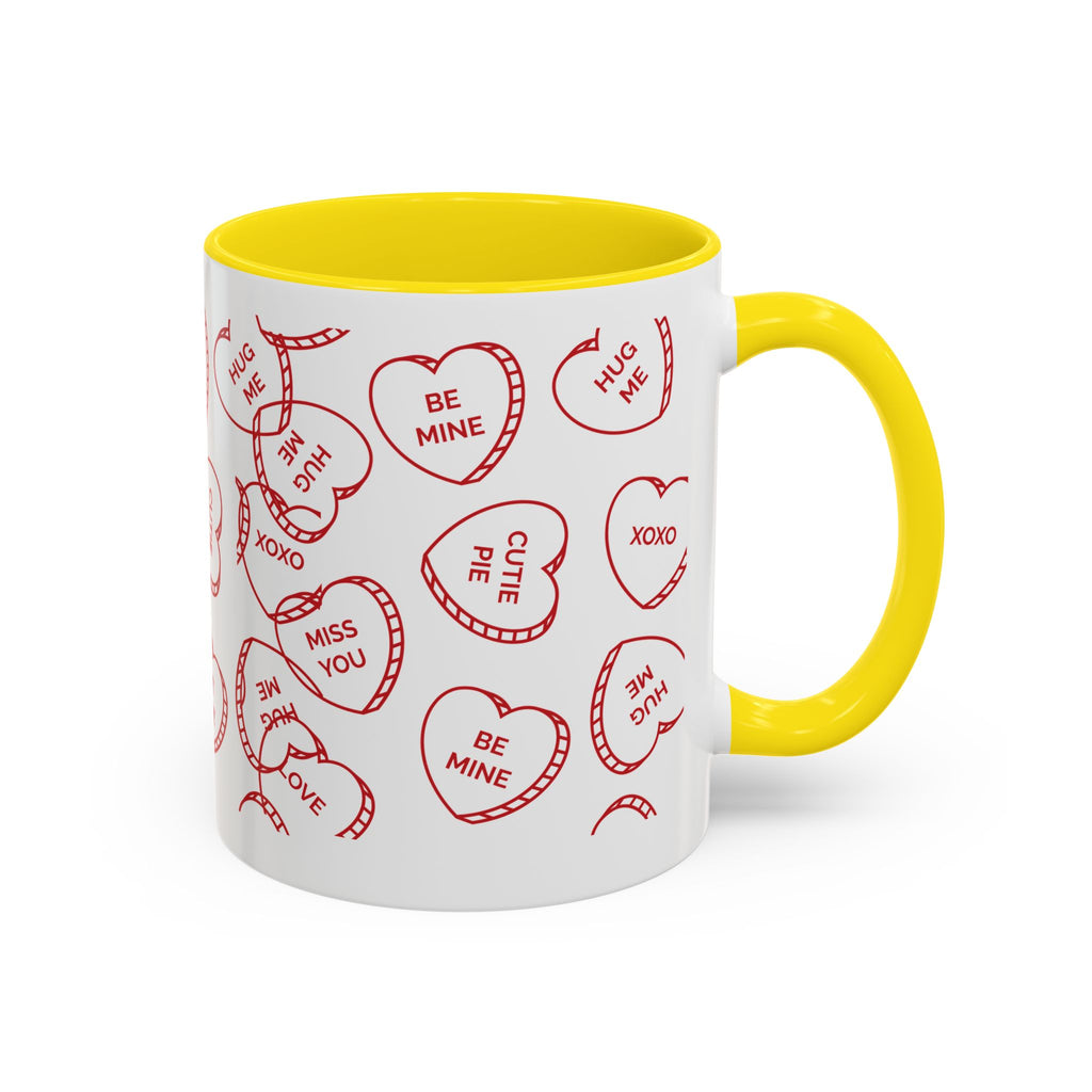 Cute Heart Message Mug – Sweet Love Coffee Cup, Adorable Gift for Loved Ones