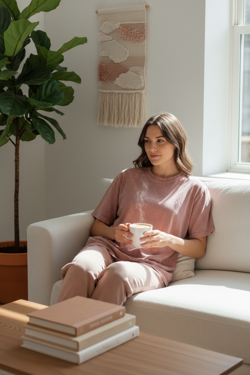 Garment-Dyed T-Shirt Lifestyle